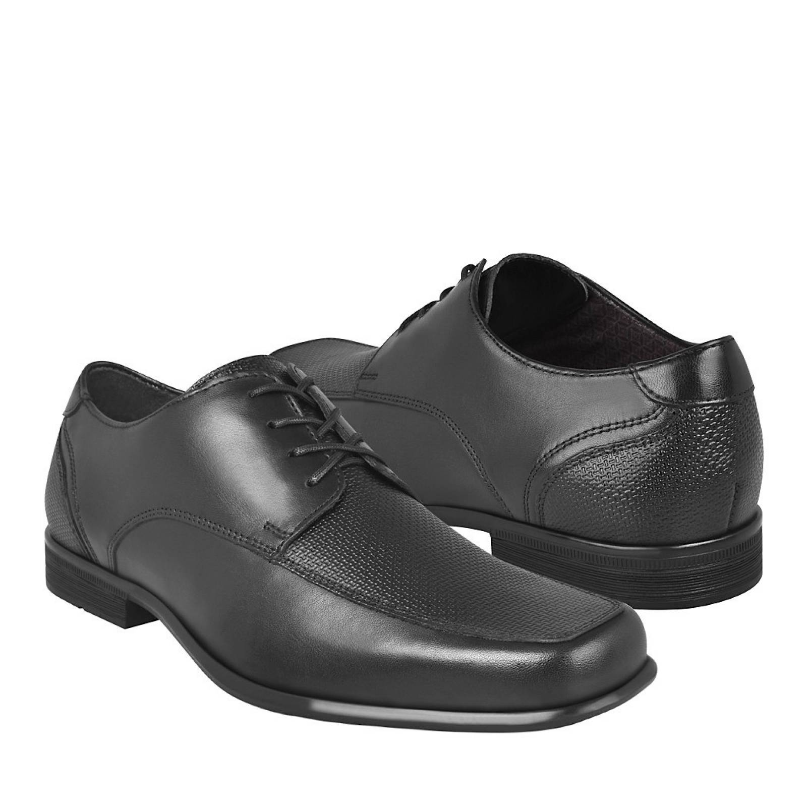 ZAPATOS DE VESTIR PARA CABALLERO FLEXI 400201 NEGRO