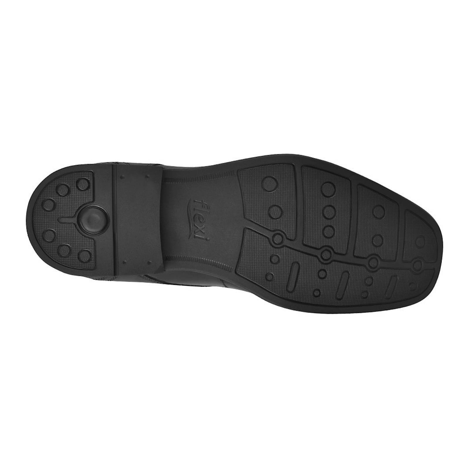 ZAPATOS DE VESTIR PARA CABALLERO FLEXI 400201 NEGRO