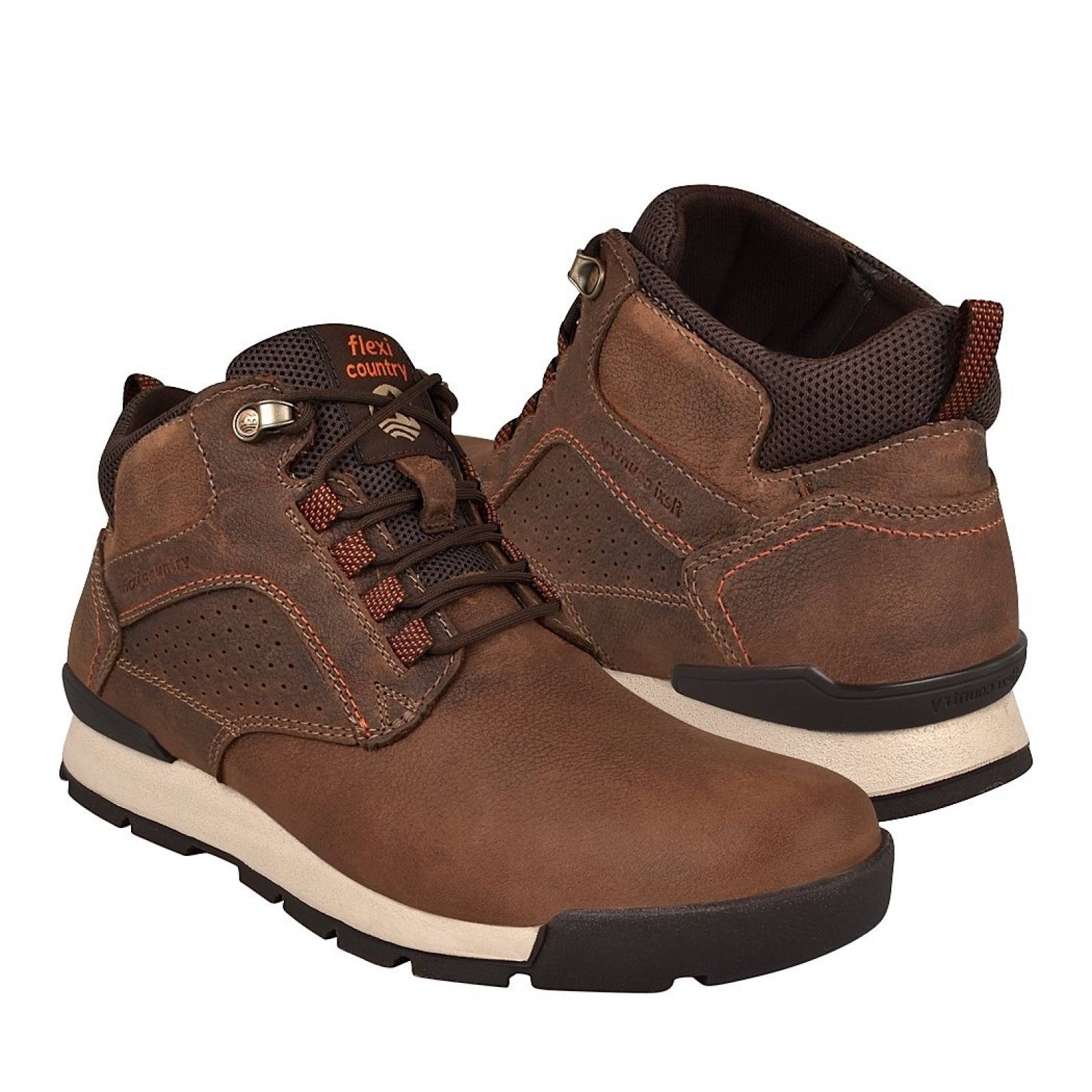 BOTAS CASUALES PARA CABALLERO FLEXI 401103 TAN