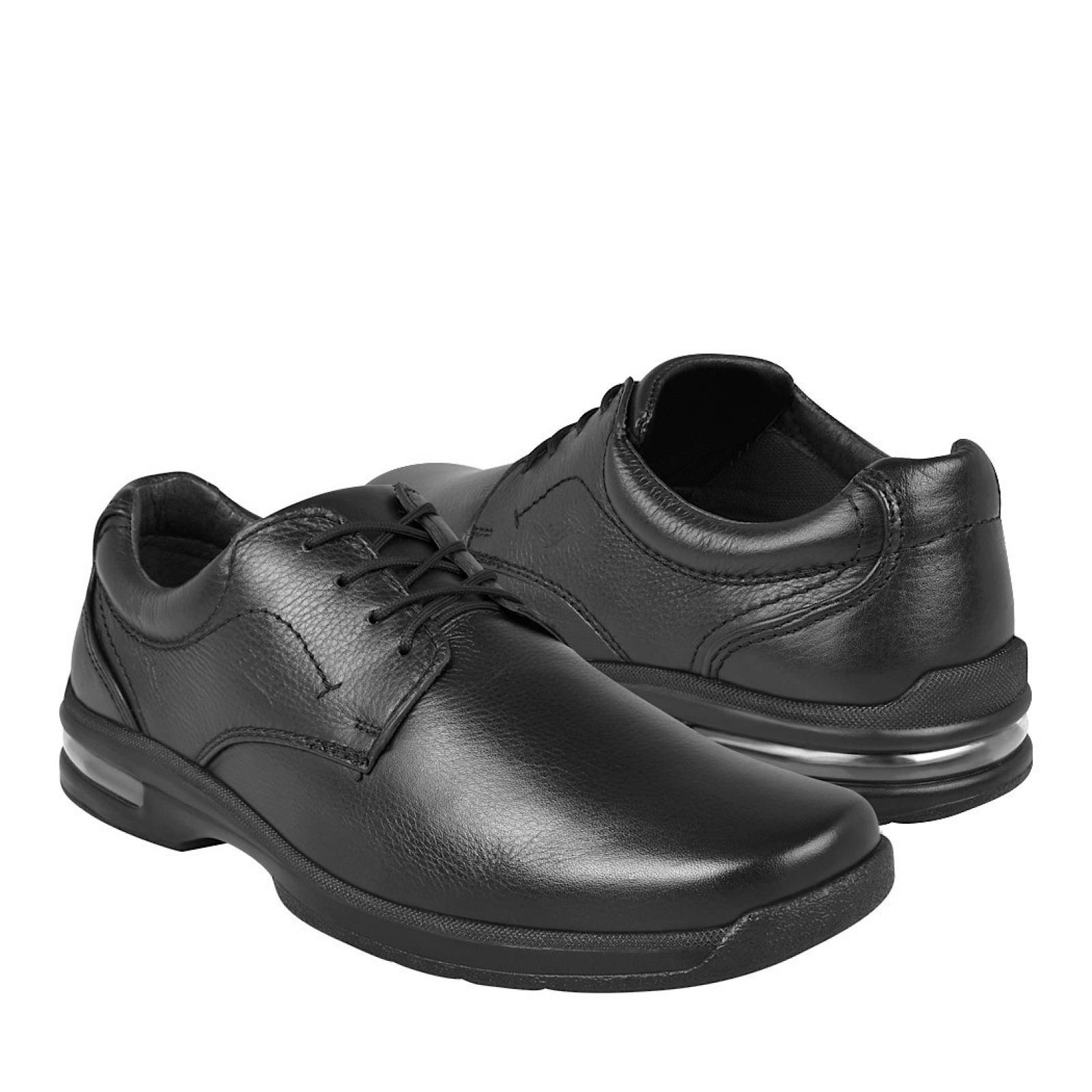 ZAPATOS DE VESTIR PARA CABALLERO FLEXI 402801 NEGRO