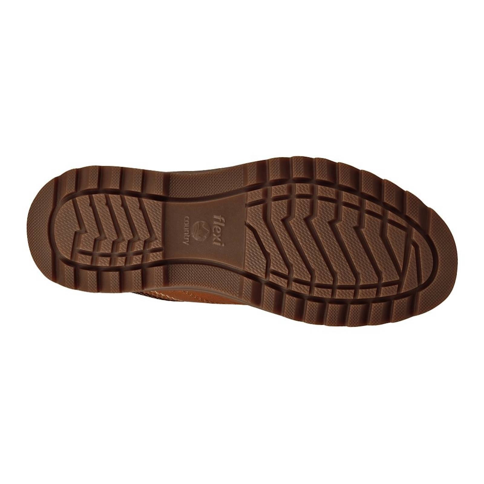 ZAPATOS CASUALES PARA CABALLERO FLEXI 50705 CAFÉ