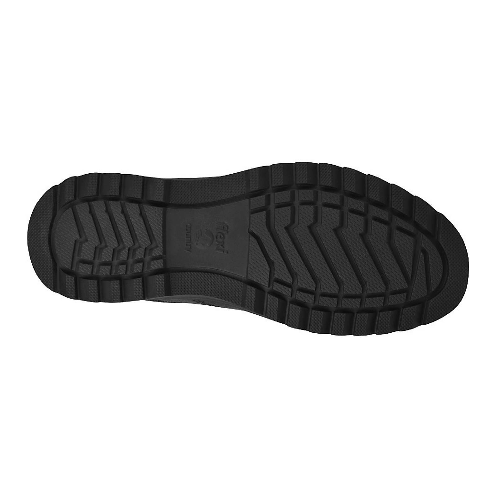 ZAPATOS CASUALES PARA CABALLERO FLEXI 50705 NEGRO