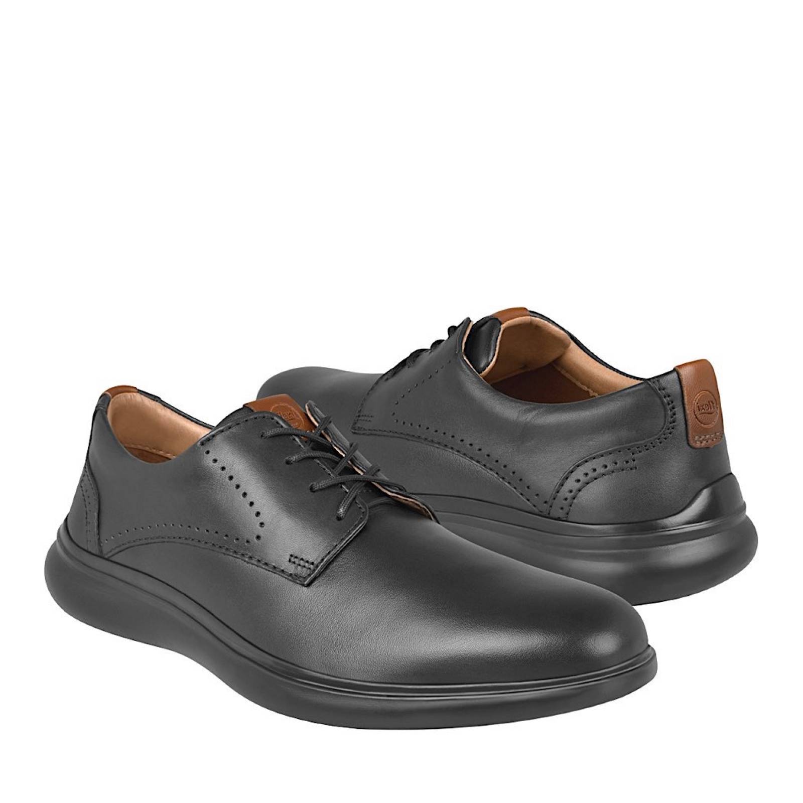 ZAPATOS PARA CABALLERO FLEXI 404901 PIEL NEGRO