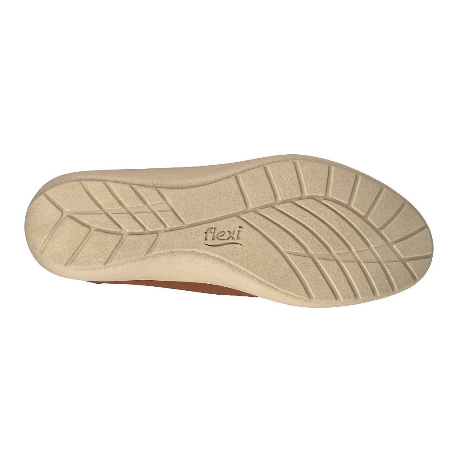 ZAPATOS CASUALES PARA DAMA FLEXI 101901 CAFÉ