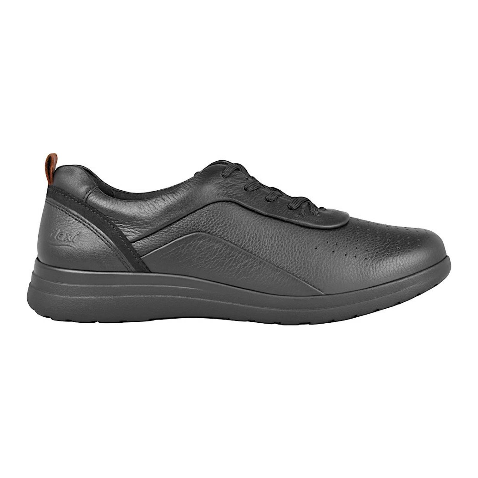 ZAPATOS PARA DAMA FLEXI 102002 PIEL NEGRO