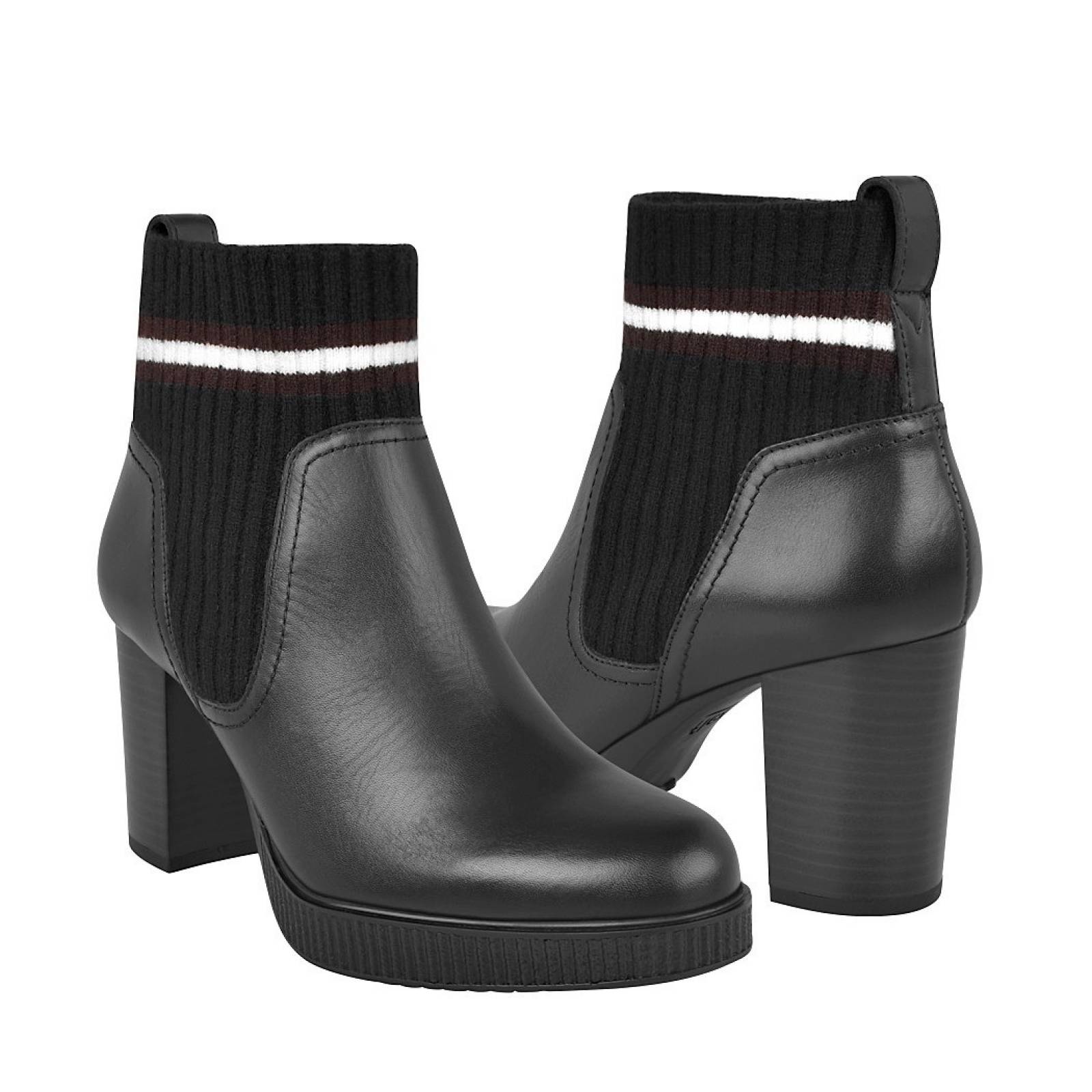 BOTAS CASUALES PARA DAMA FLEXI 102507 NEGRO