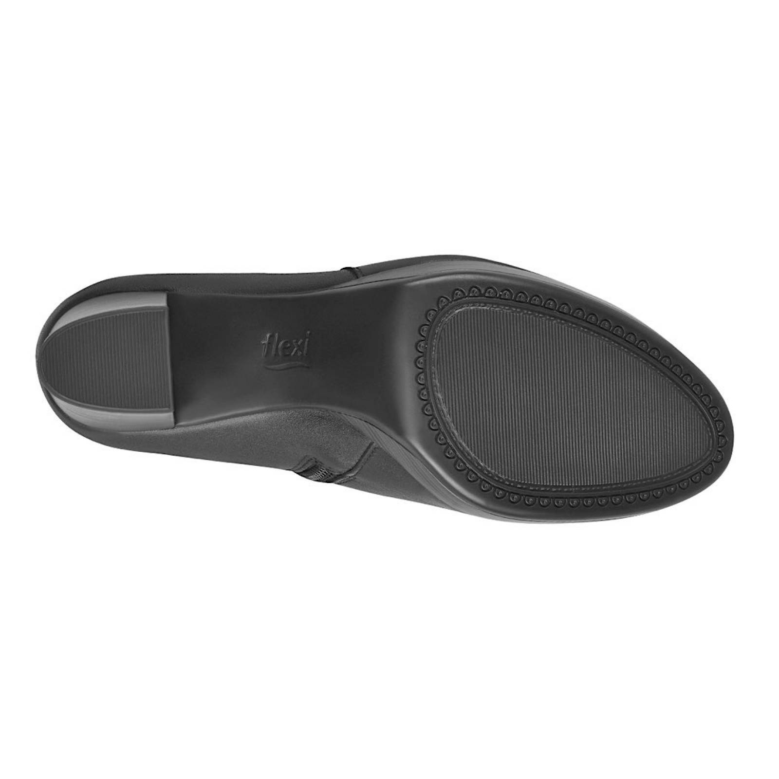 BOTINES CASUALES PARA DAMA FLEXI C190359-1 PIEL NEGRO