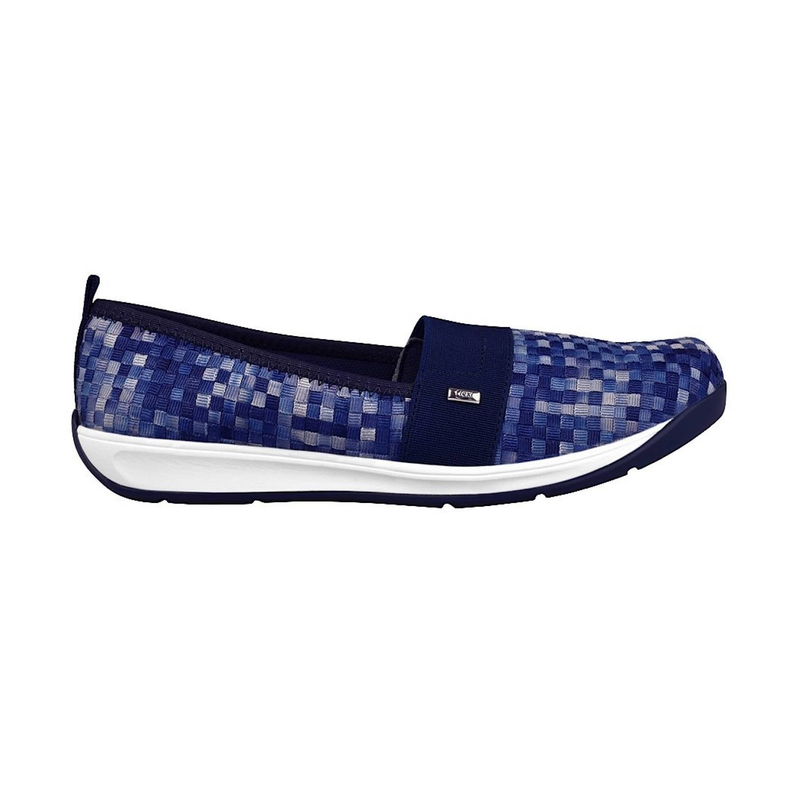 TENIS CASUALES PARA DAMA FLEXI  28305 AZUL