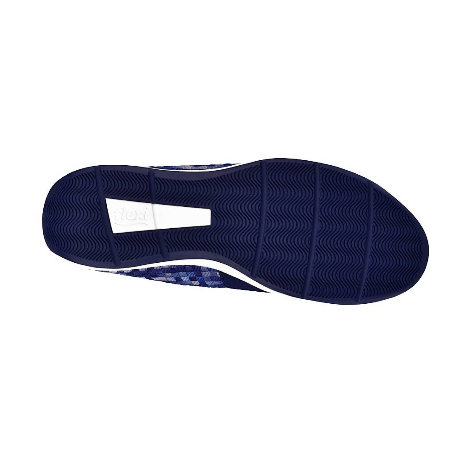 TENIS CASUALES PARA DAMA FLEXI  28305 AZUL