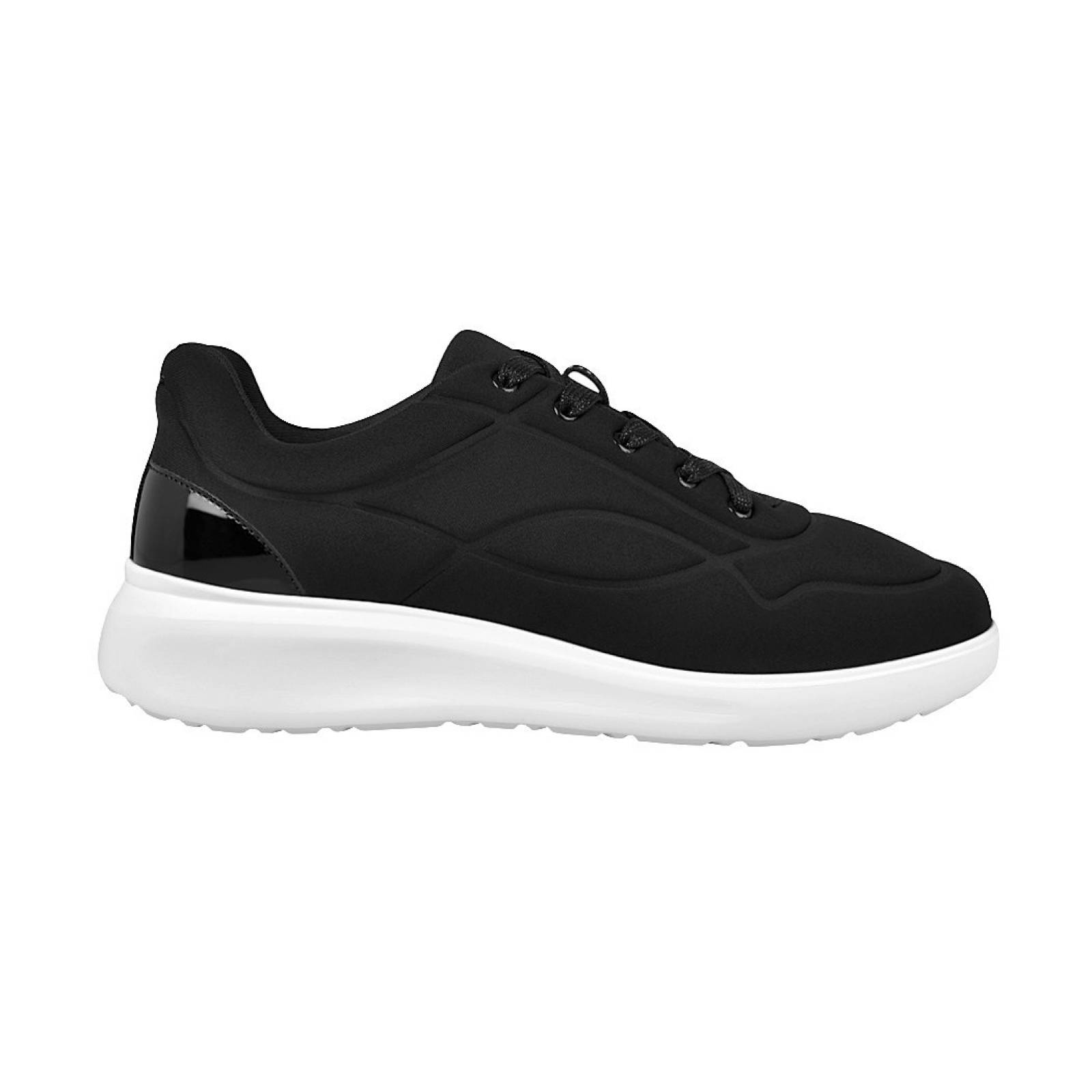 TENIS CASUALES PARA DAMA FLEXI 101402 NEGRO