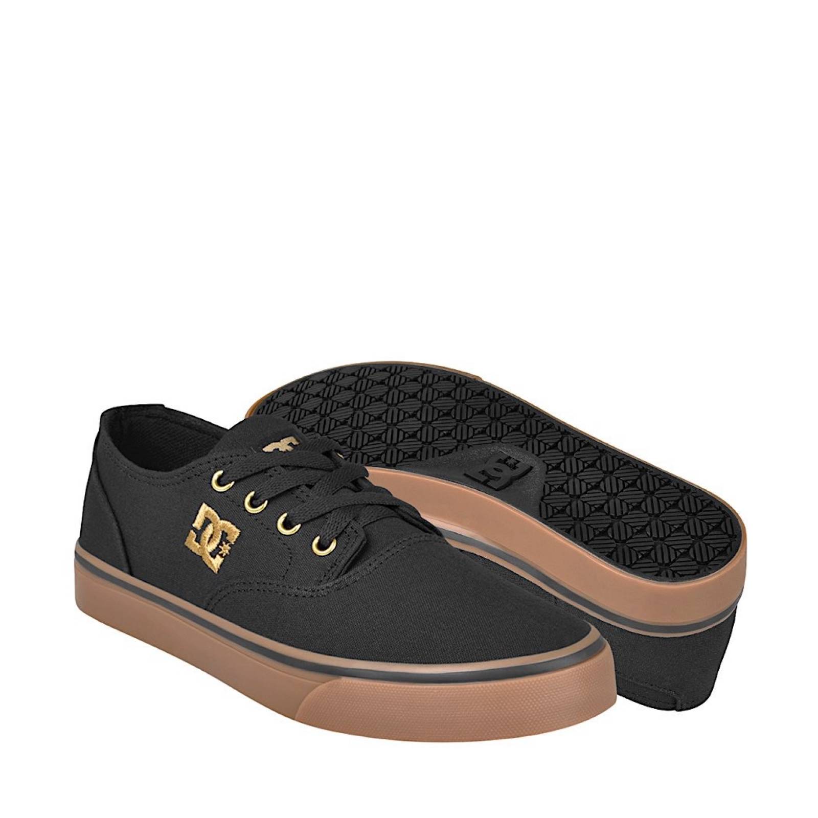 TENIS DAMA DC FLASH TX MX ADYS300417BG3 TEXTIL NEGRO