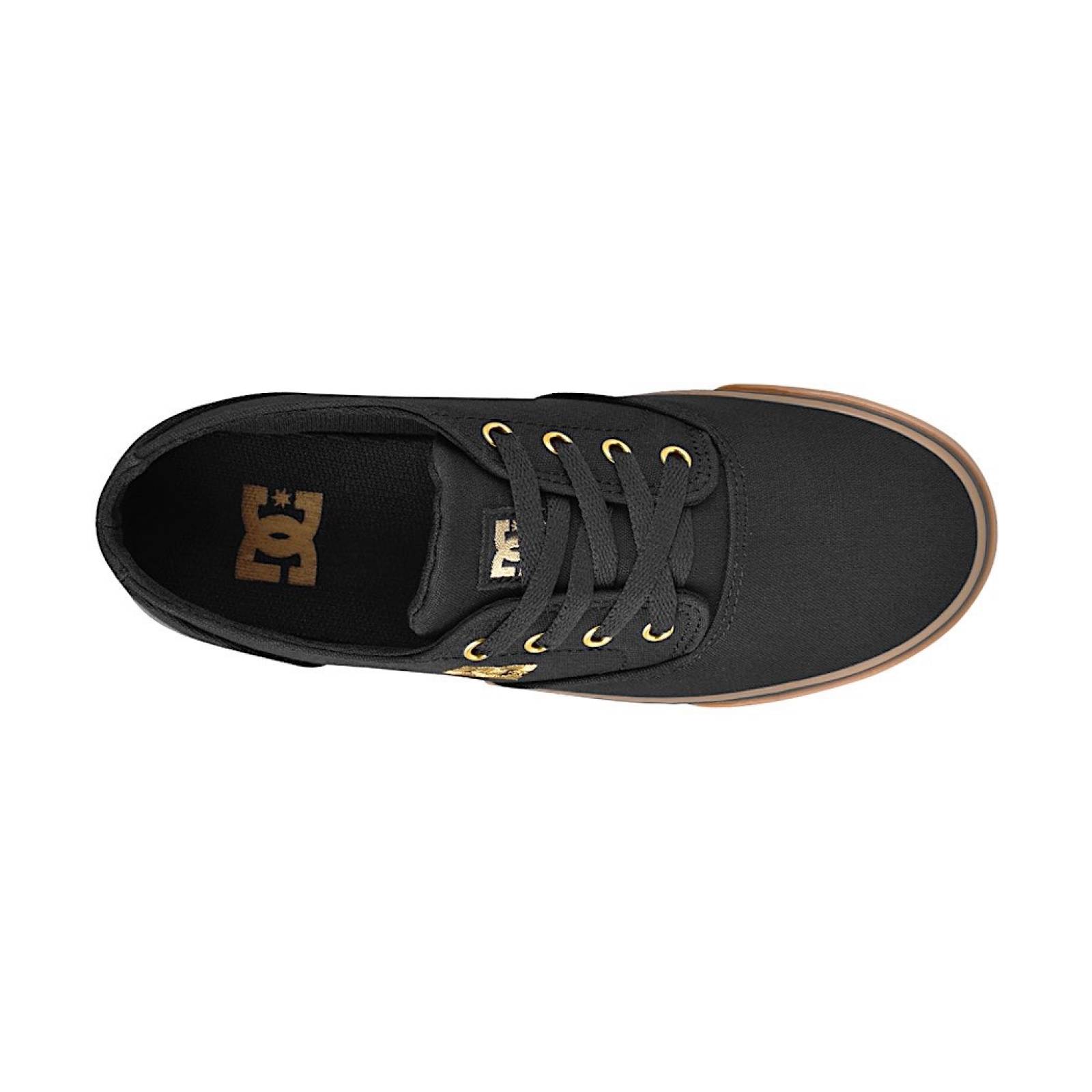 TENIS DAMA DC FLASH TX MX ADYS300417BG3 TEXTIL NEGRO