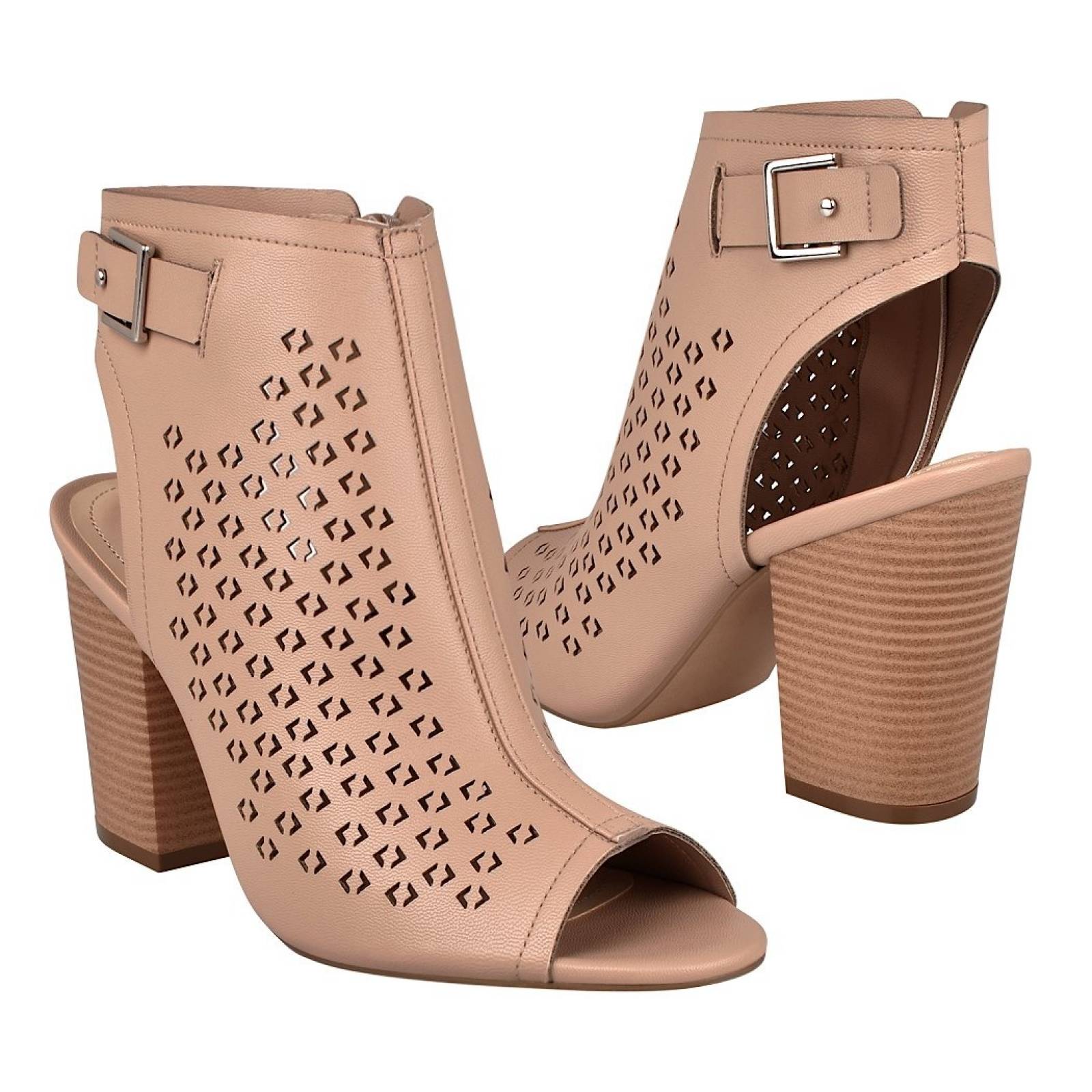 BOTINES CASUALES PARA DAMA STYLO 14402 BEIGE