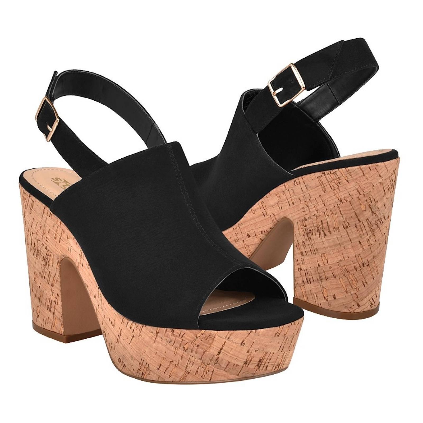 SANDALIAS CASUALES PARA DAMA STYLO 98805 NEGRO
