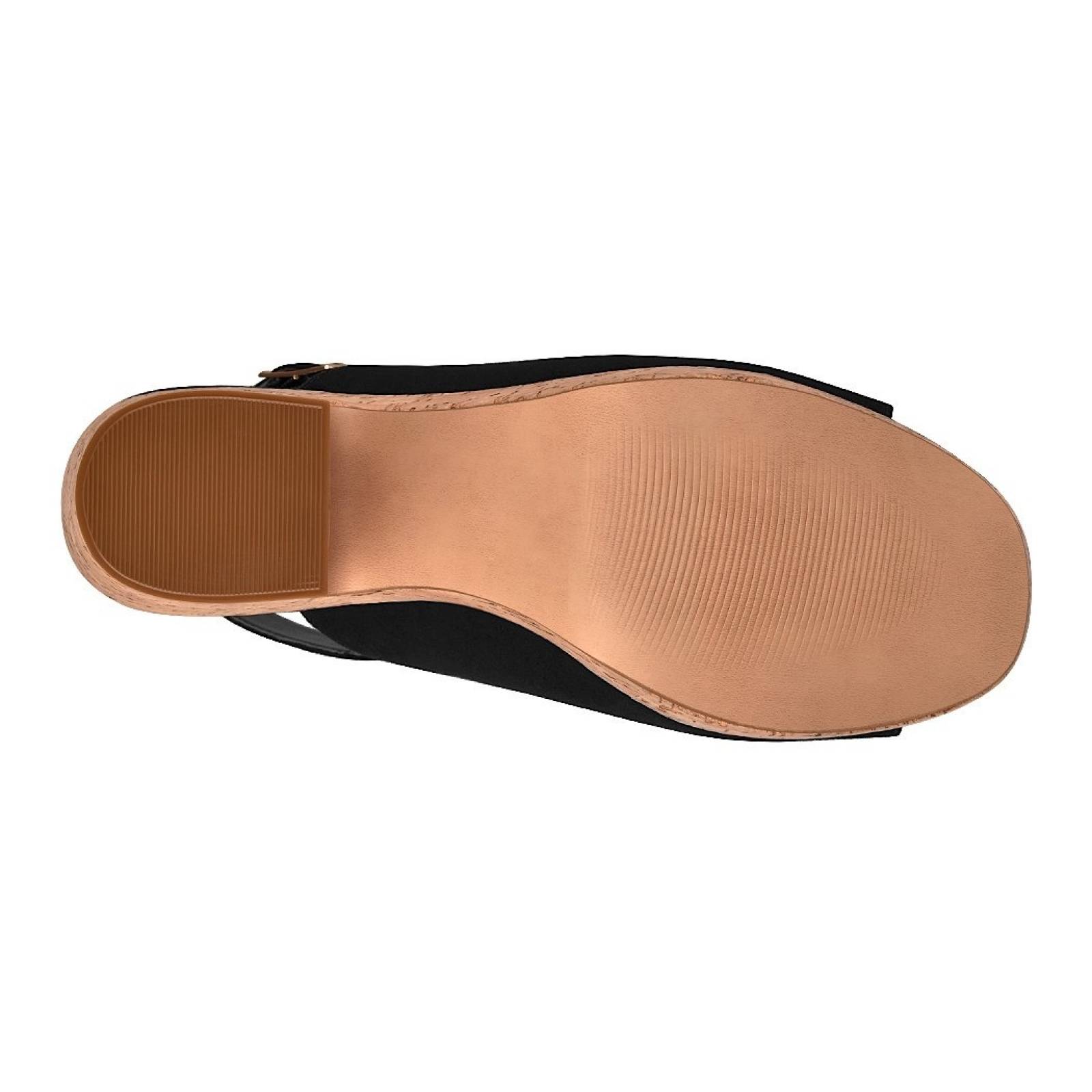 SANDALIAS CASUALES PARA DAMA STYLO 98805 NEGRO