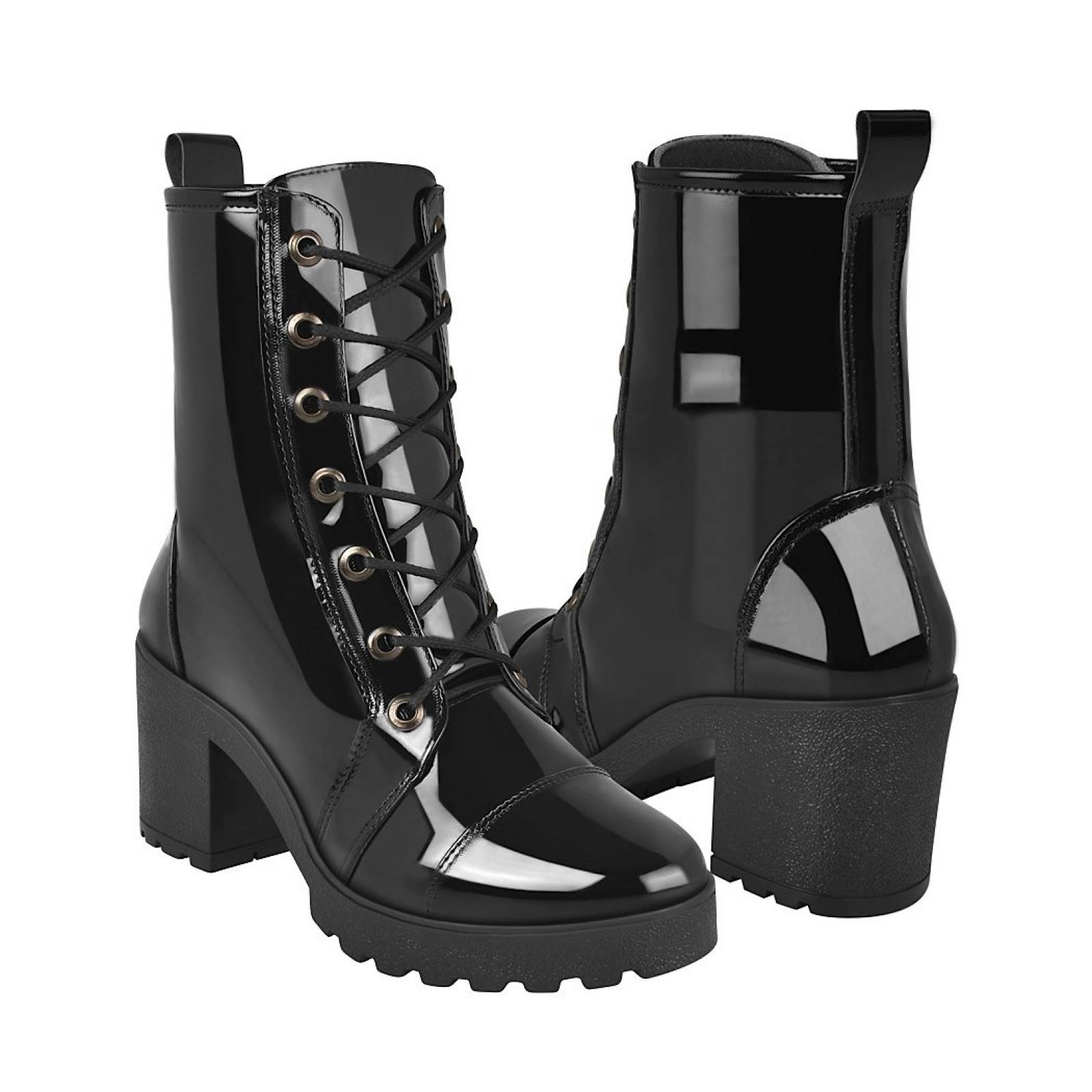 BOTAS CASUALES PARA DAMA STYLO 12023 NEGRO