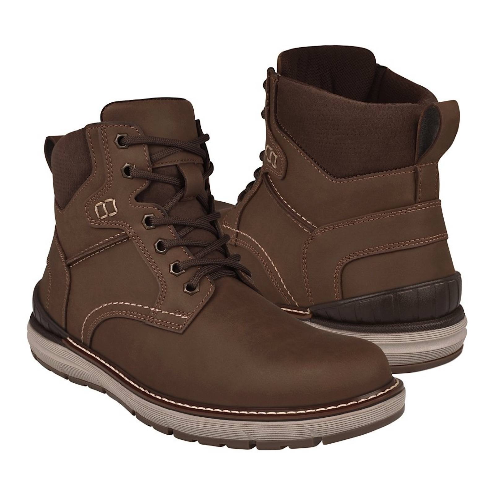 BOTAS CASUALES PARA CABALLERO STYLO 7562 CAFÉ