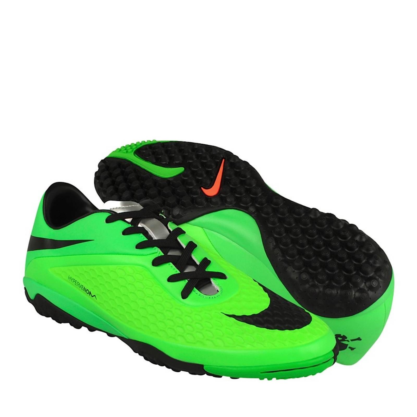 Tenis de soccer Nike Hypervenom para hombre simipiel verde 599846303
