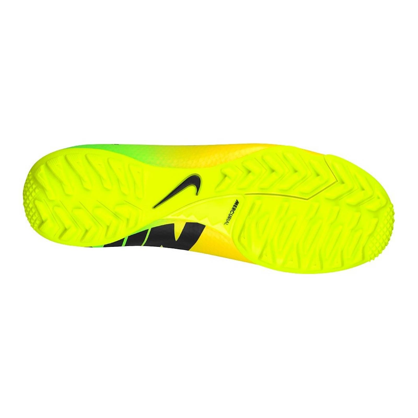 Tenis fútbol Nike para hombre amarillo con negro 555615703