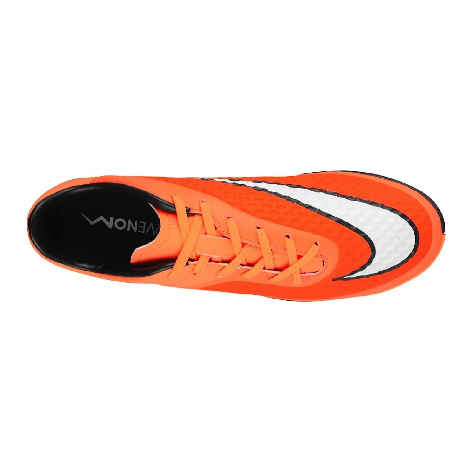 Tenis nike discount naranja con negro