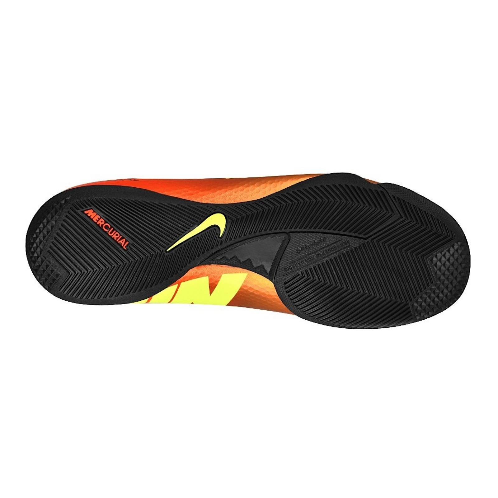 Tenis de fut 7 Nike hombre simipiel naranja 555614778