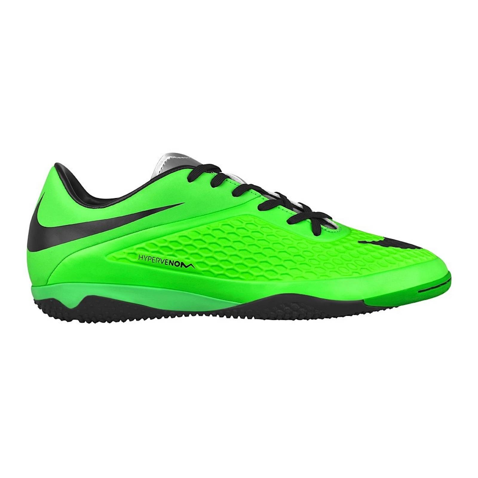 Tenis de futbol Nike para hombre simipiel verde negro 599849303