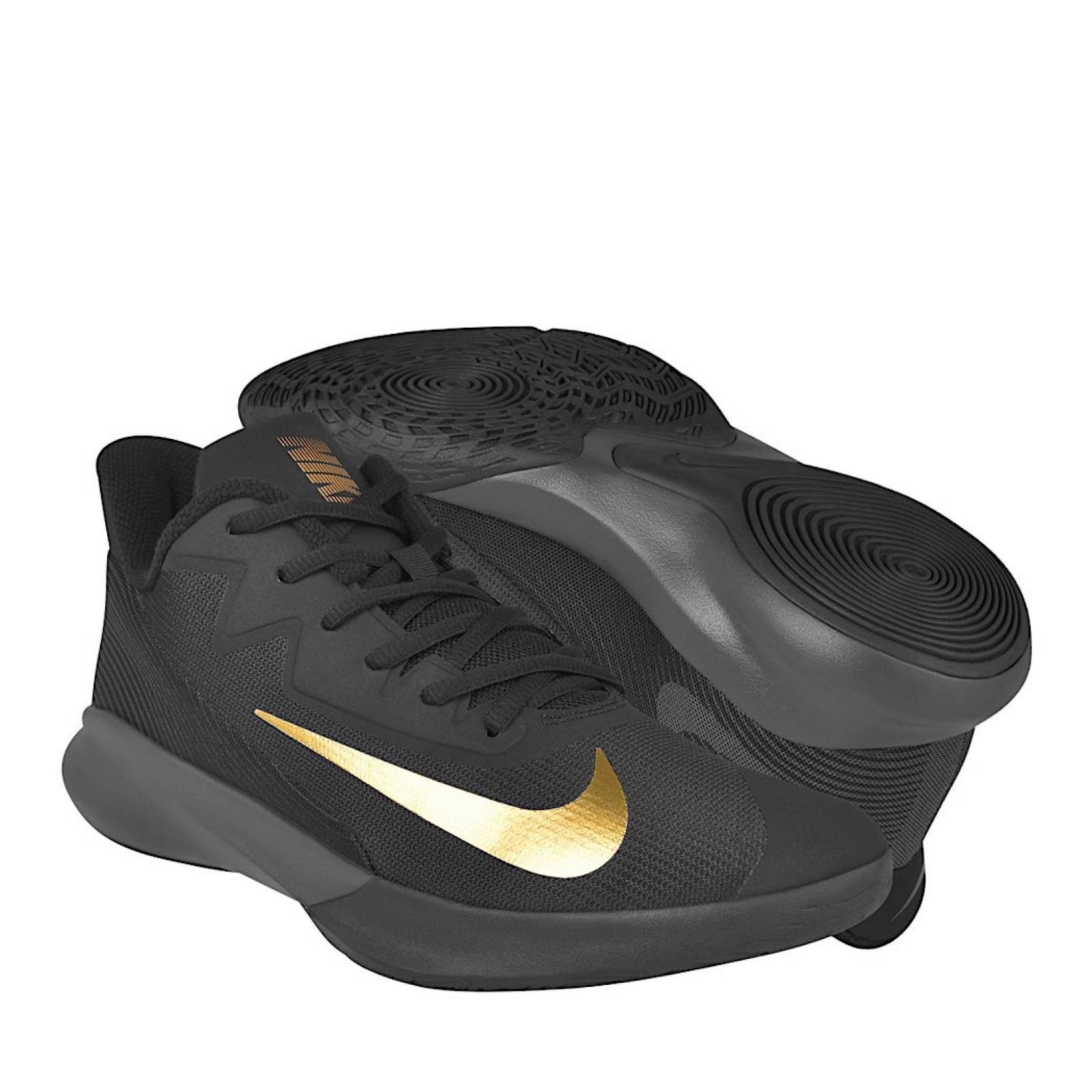 TENIS DE BASQUETBOL NIKE PRECISION IV CK1069002 TEXTIL NEGRO