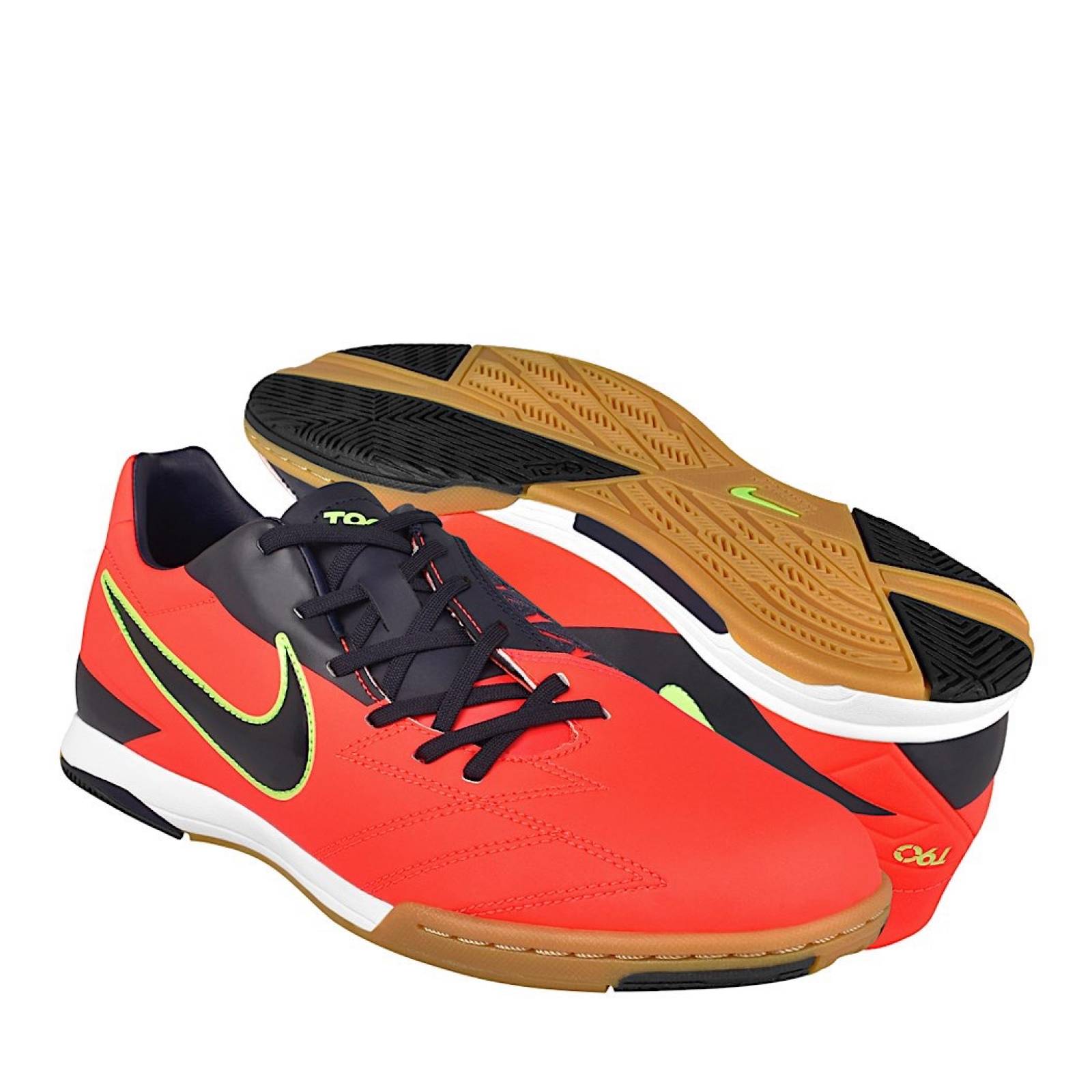 TENIS FÚTBOL HOMBRE NIKE T90 472558643 SIMIPIEL NARANJA