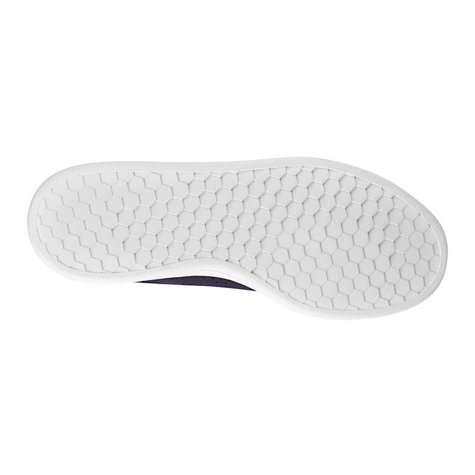 TENIS CASUALES CABALLERO ADIDAS ADVANTAGE F36430 PIEL AZUL