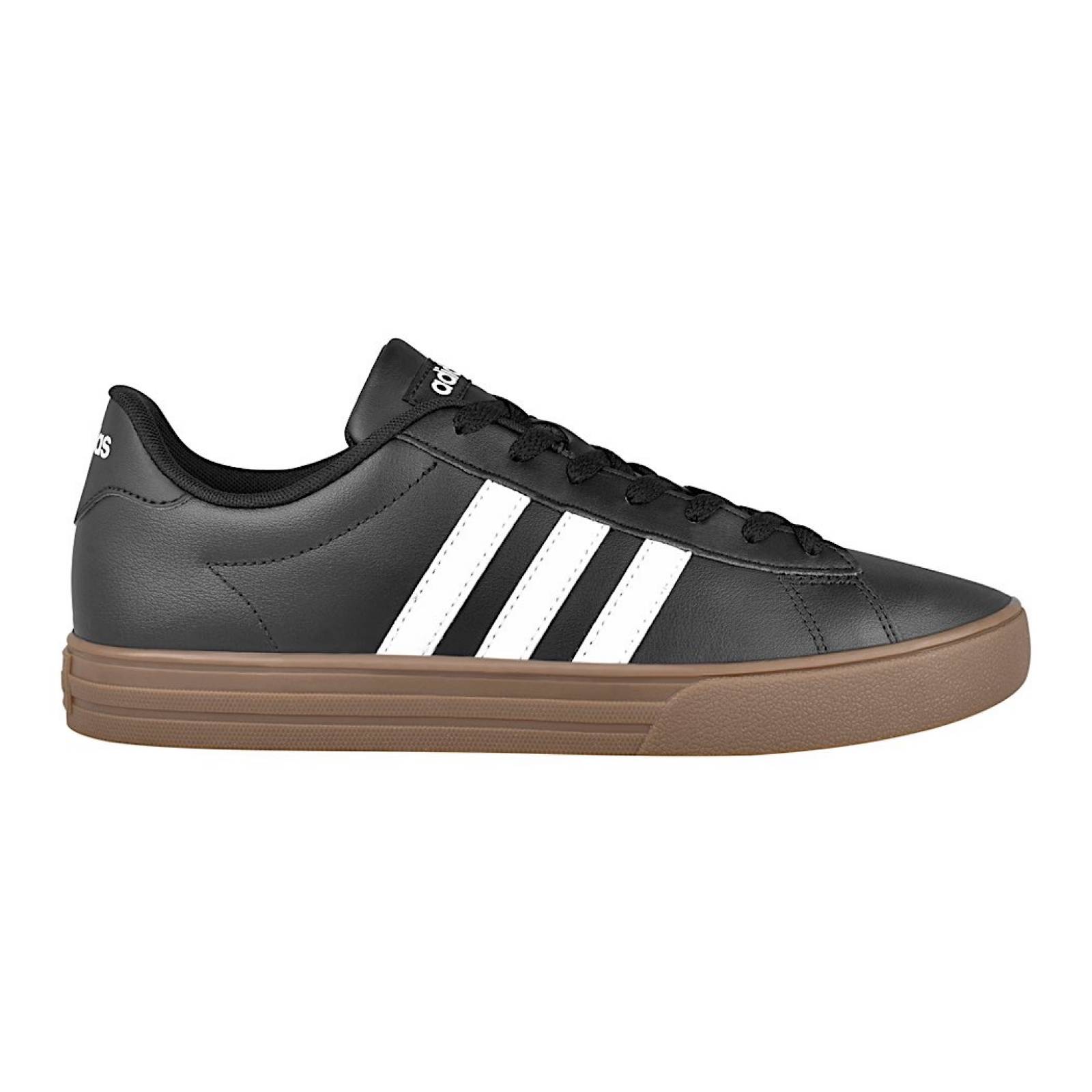 TENIS CASUALES HOMBRE ADIDAS DAILY 2.0 F34468 PIEL NEGRO