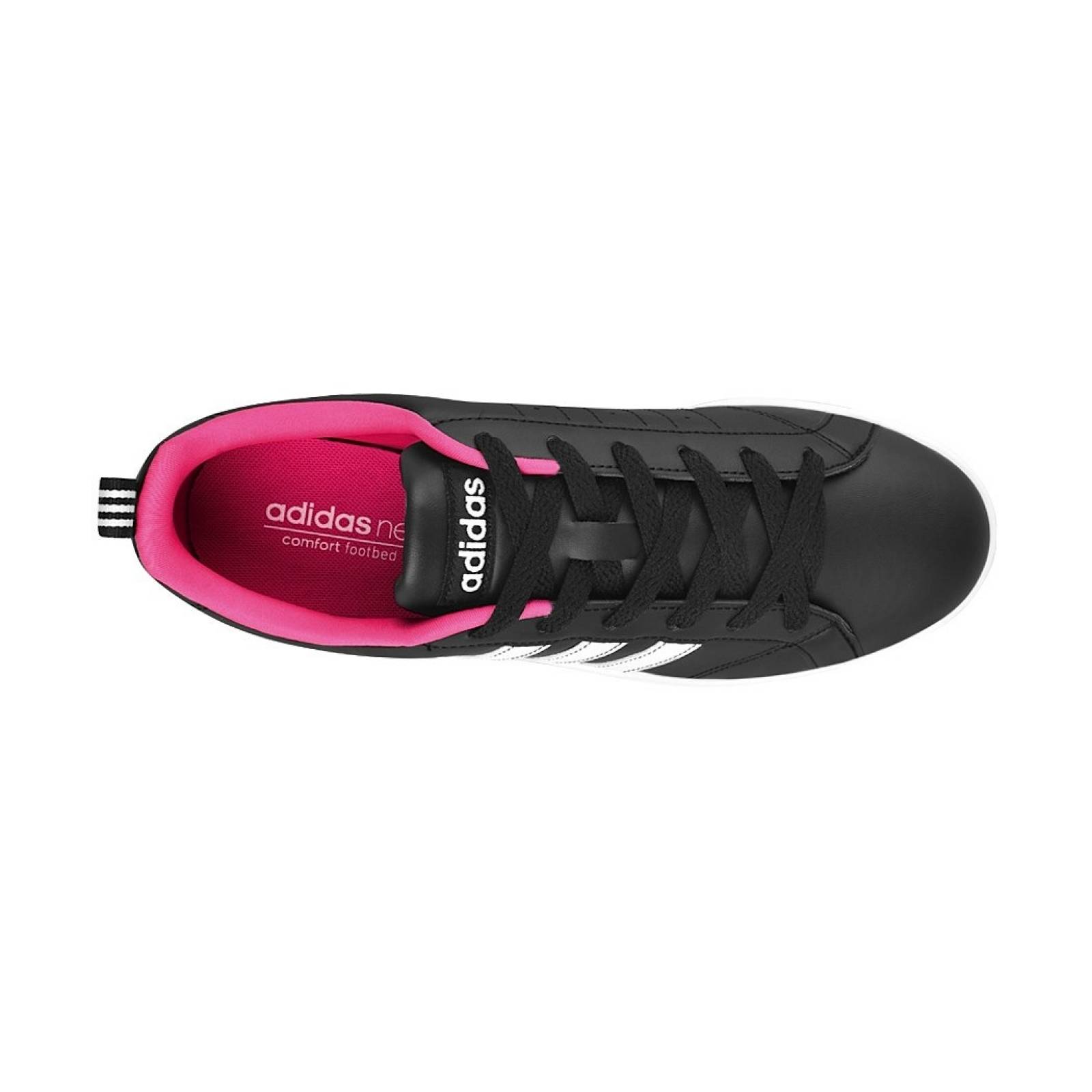 Tenis casuales Adidas mujer simipel blanco rosa BB9623