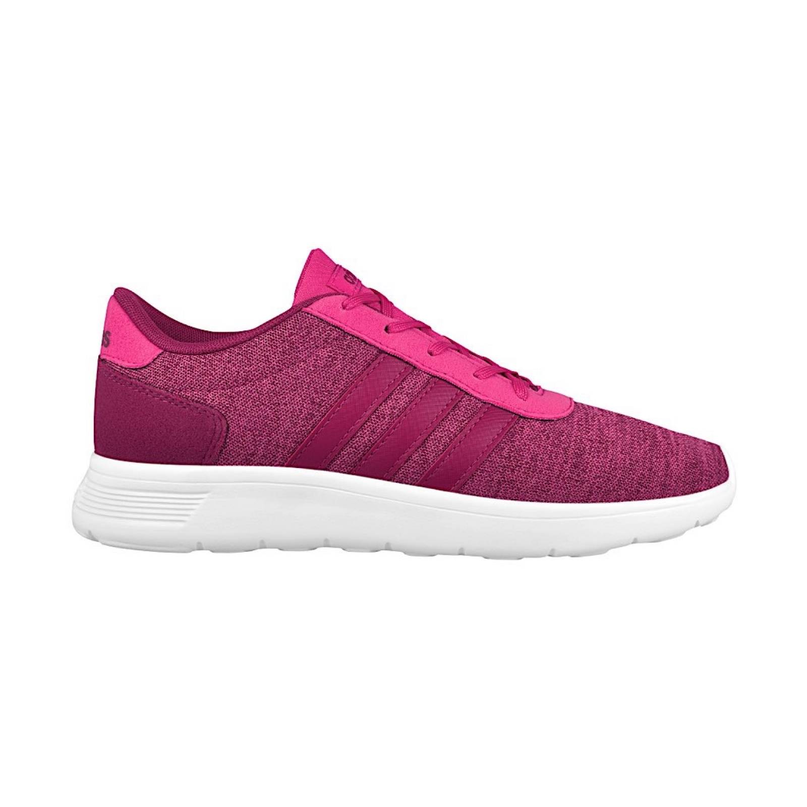 TENIS CASUALES DAMA ADIDAS LITE RACER K B75701 TEXTIL FIUCSA
