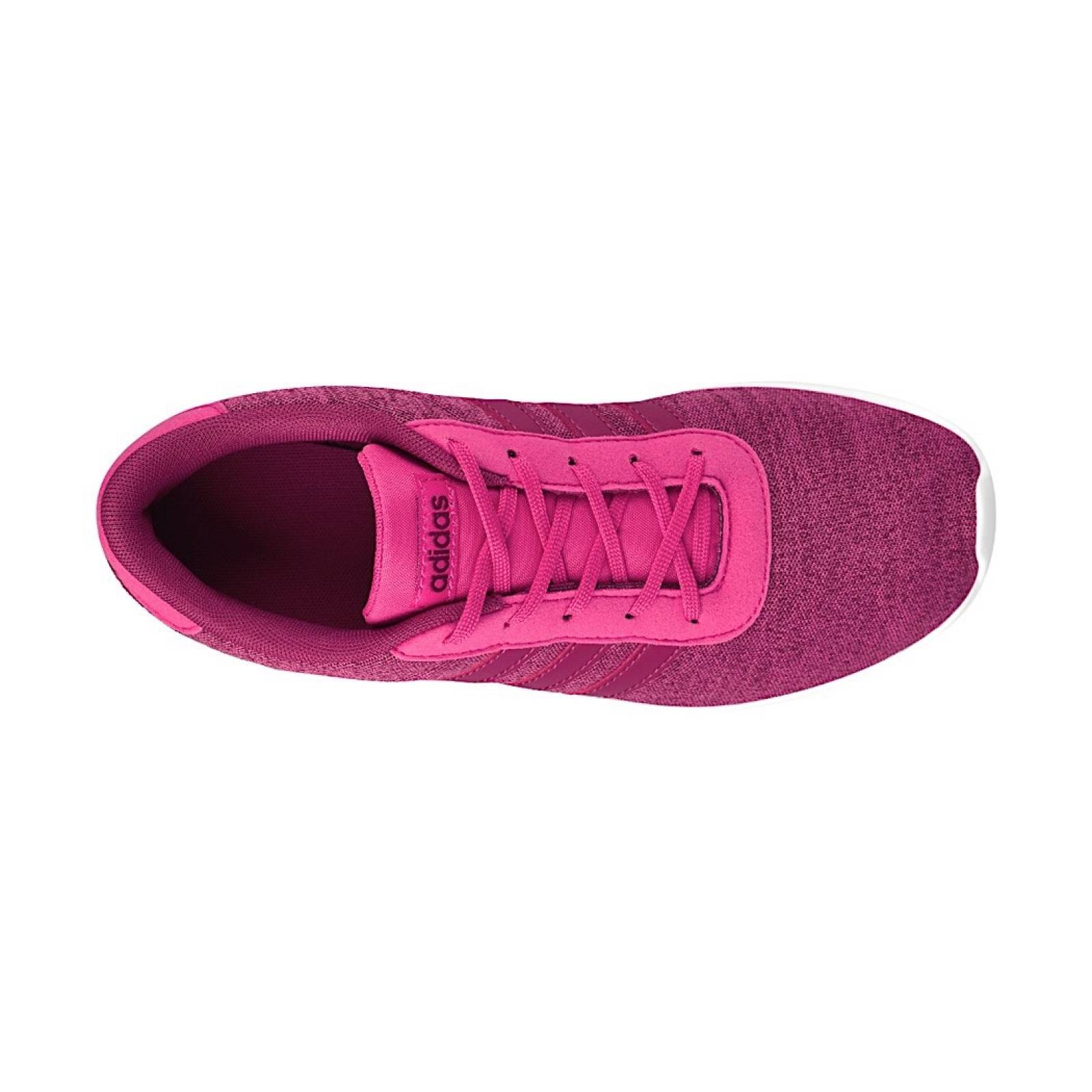 TENIS CASUALES DAMA ADIDAS LITE RACER K B75701 TEXTIL FIUCSA