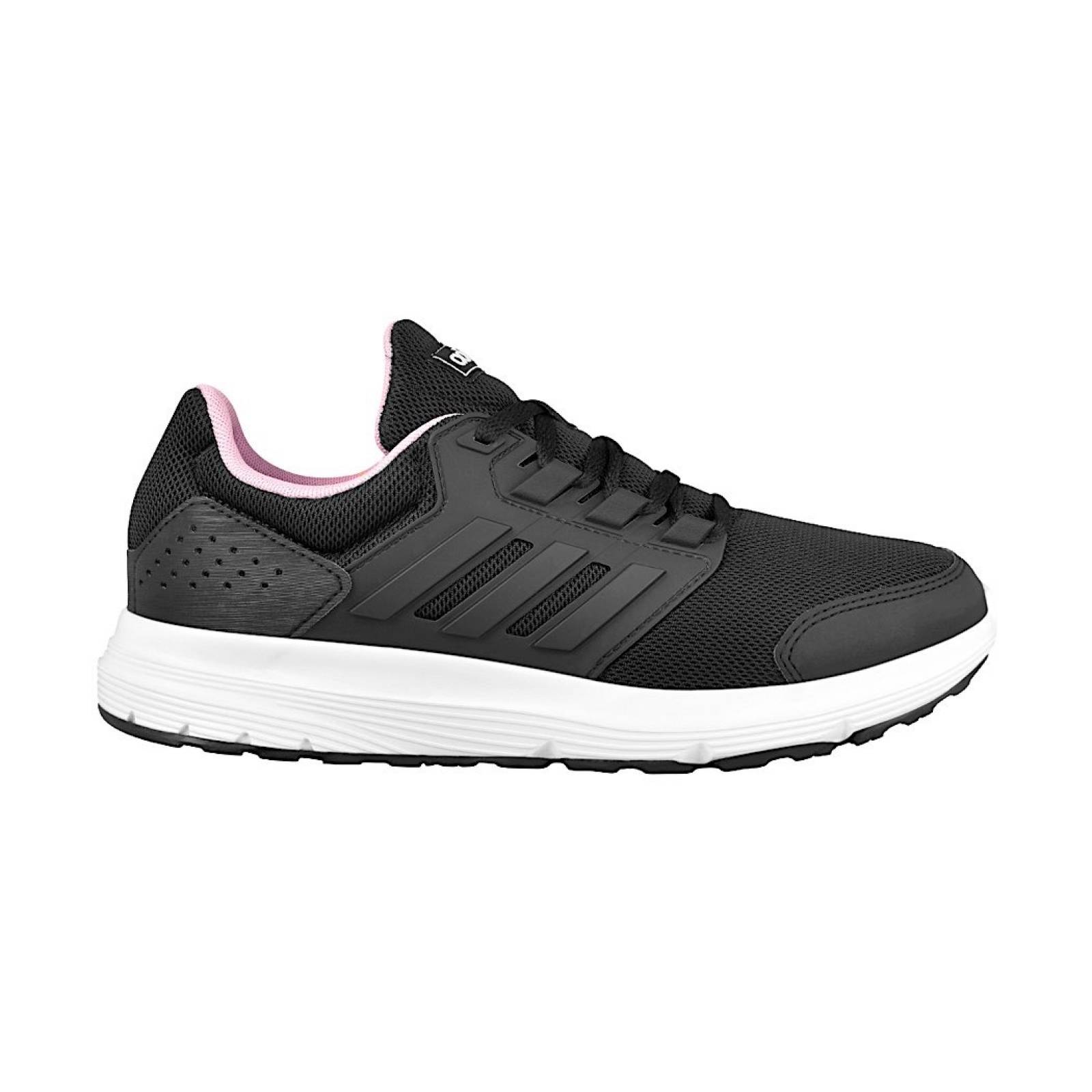 TENIS CORRER DAMA ADIDAS GALAXY 4 F36183 TEXTIL NEGRO