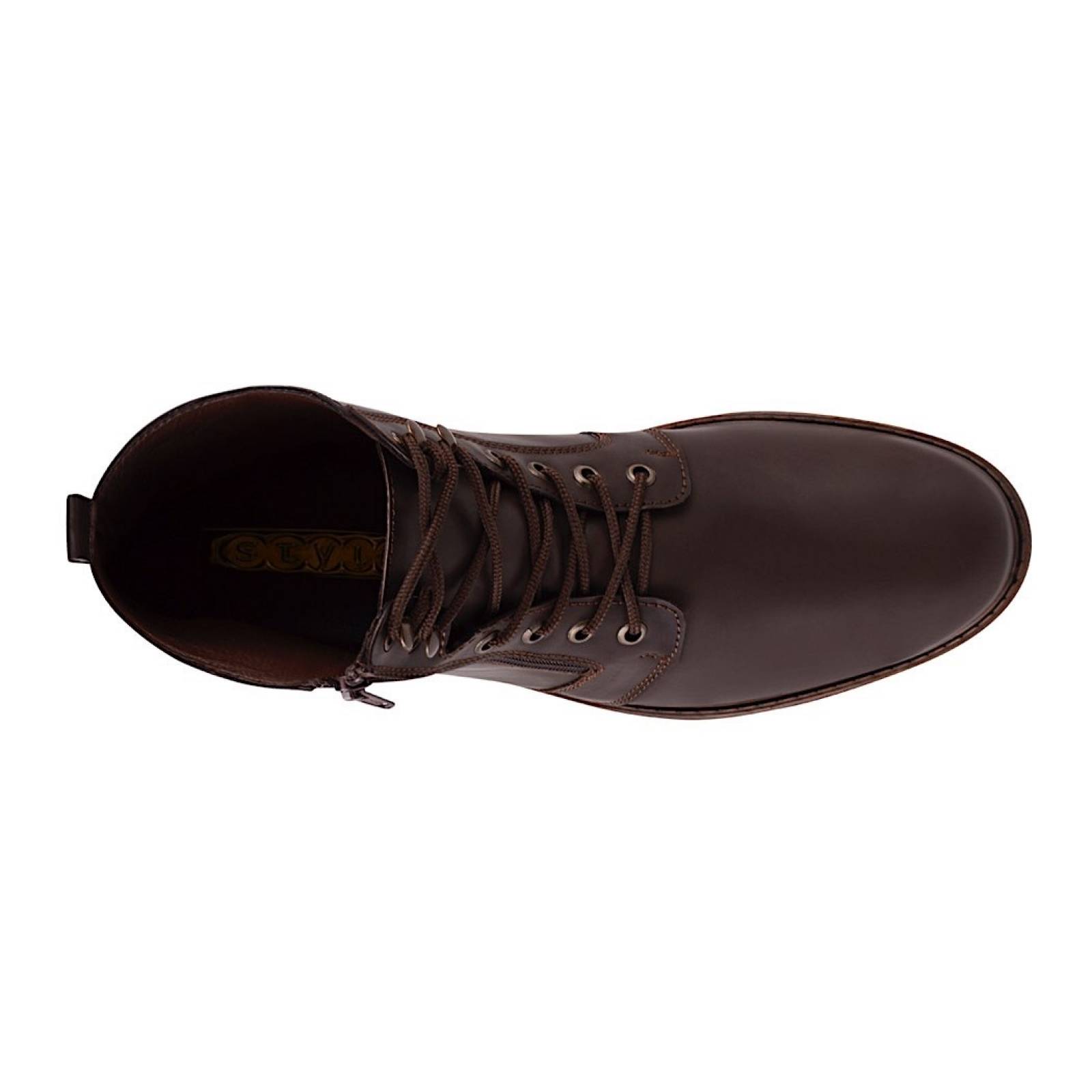 BOTINES CASUALES HOMBRE STYLO 3000 SIMIPIEL CAFÉ