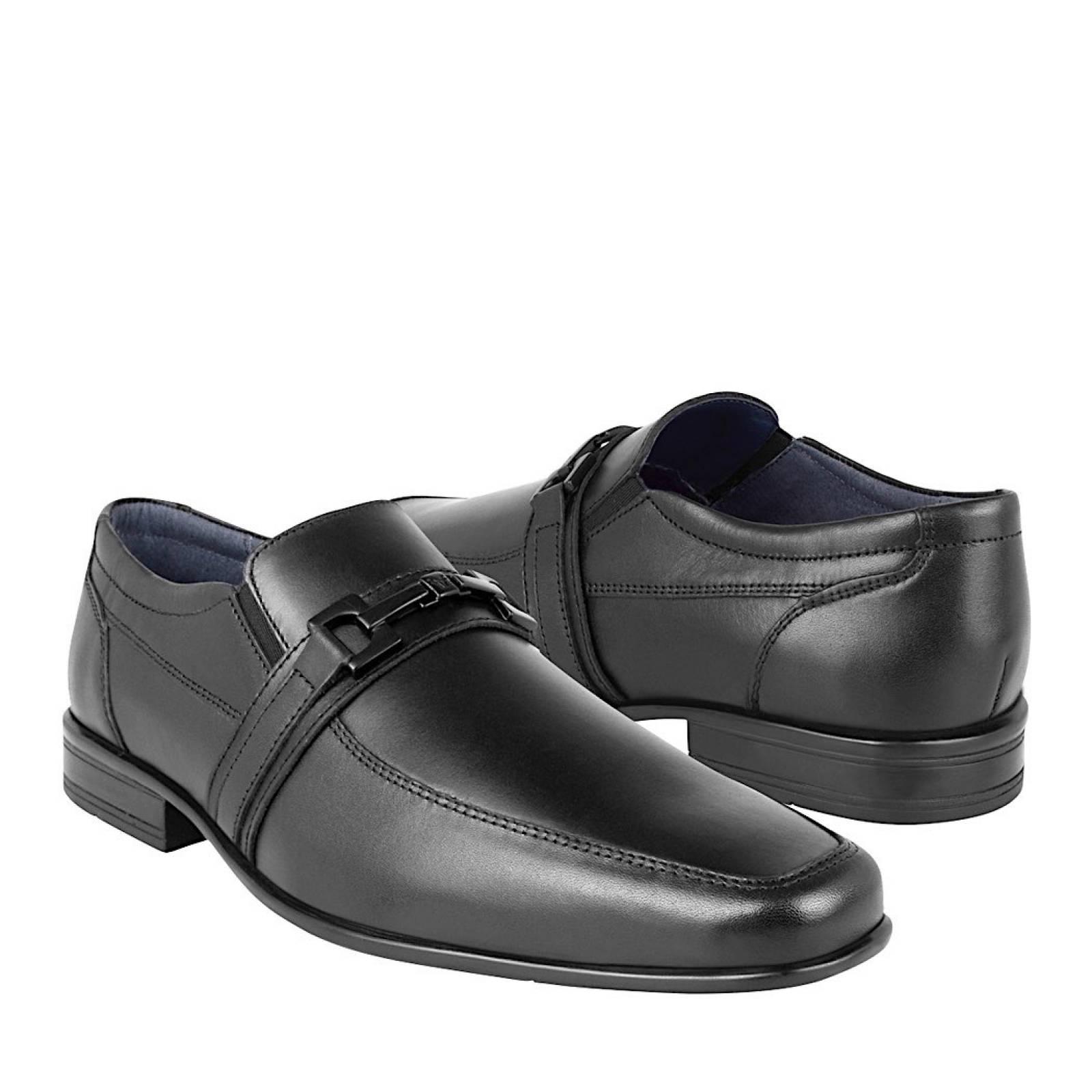 ZAPATOS PARA CABALLERO FLEXI 90711 PIEL NEGRO