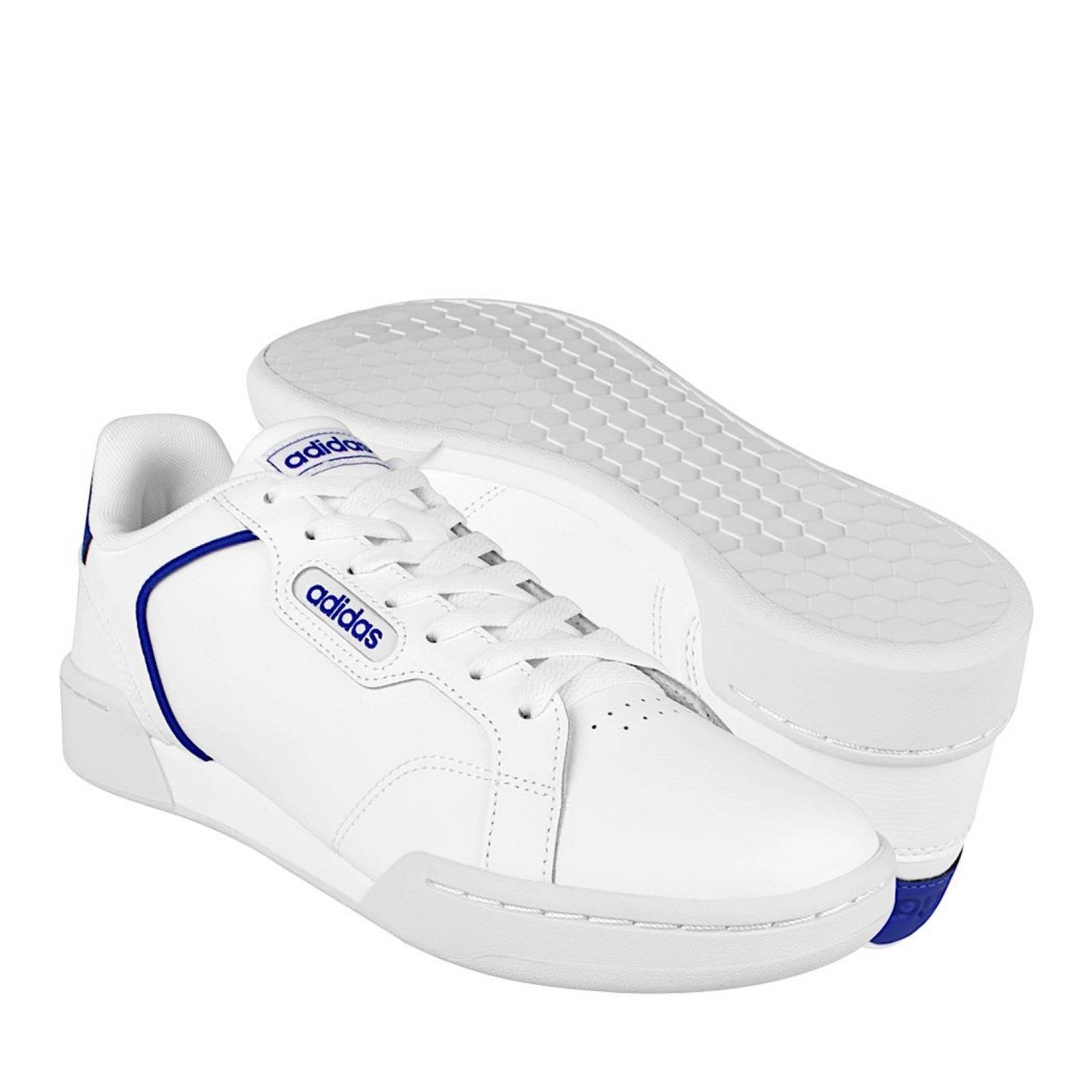 TENIS CABALLERO ADIDAS ROGUERA FY8633 PIEL BLANCO