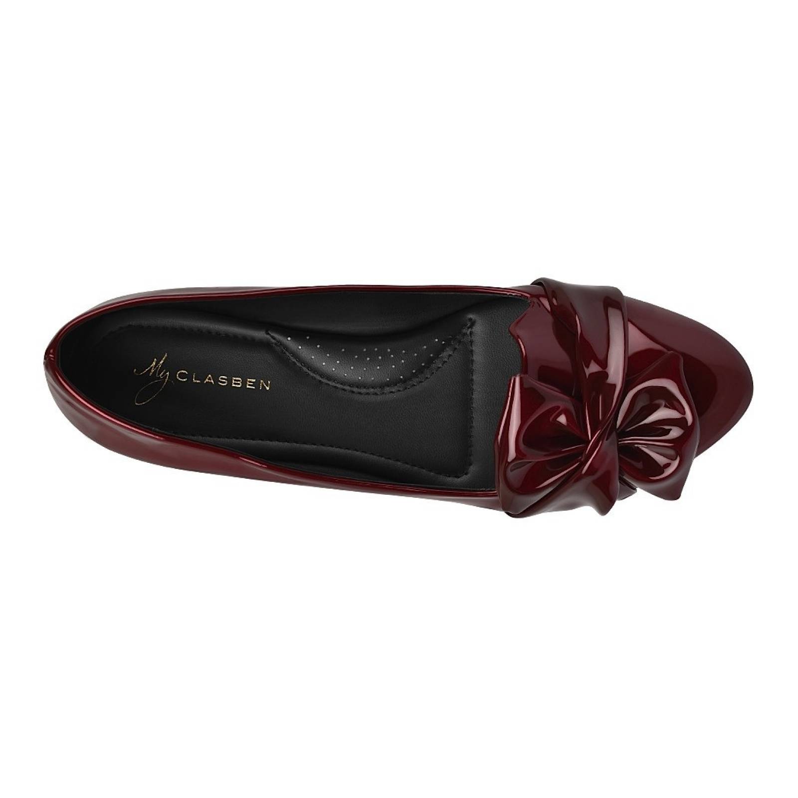 ZAPATOS CASUALES PARA DAMA MY CLASBEN  0702-22 VINO