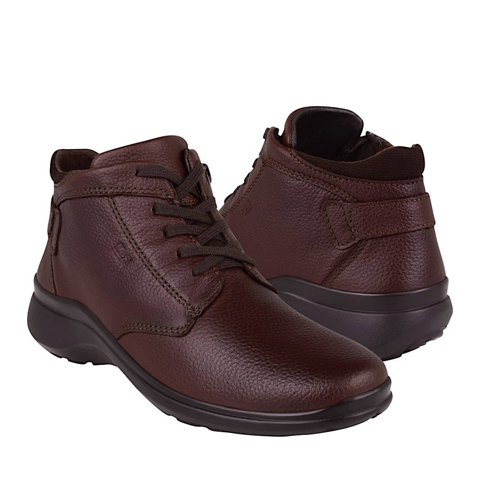 BOTINES CASUALES DAMA FLEXI 19309 PIEL CAFÉ
