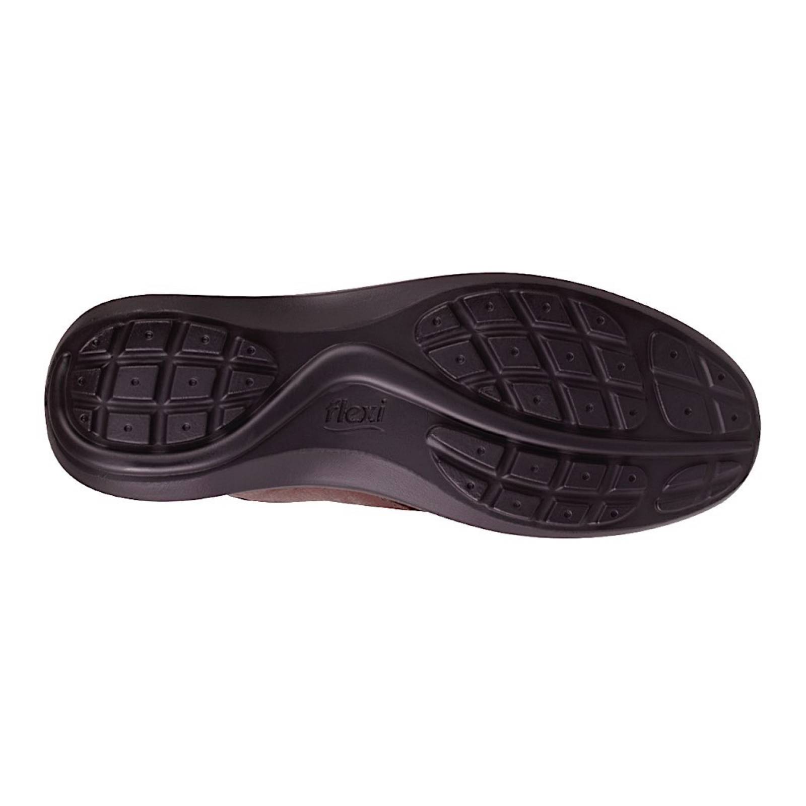 BOTINES CASUALES DAMA FLEXI 19309 PIEL CAFÉ