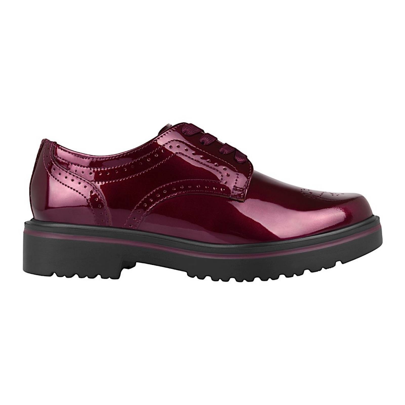 ZAPATOS CASUALES DAMA FLEXI CHAROL 32904 VINO
