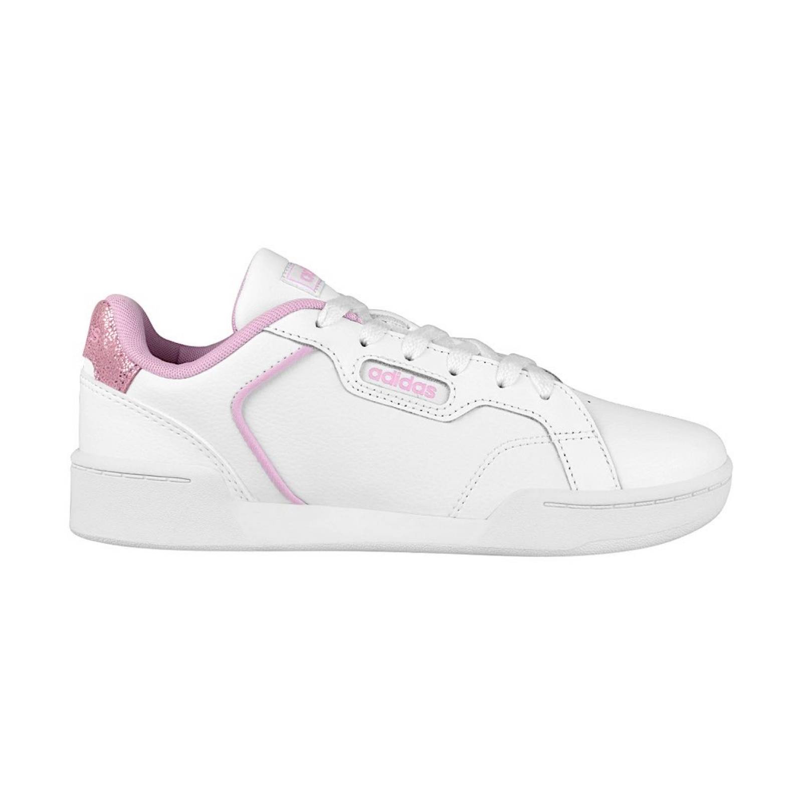 TENIS DAMA ADIDAS ROGUERA FY7182 PIEL BLANCO