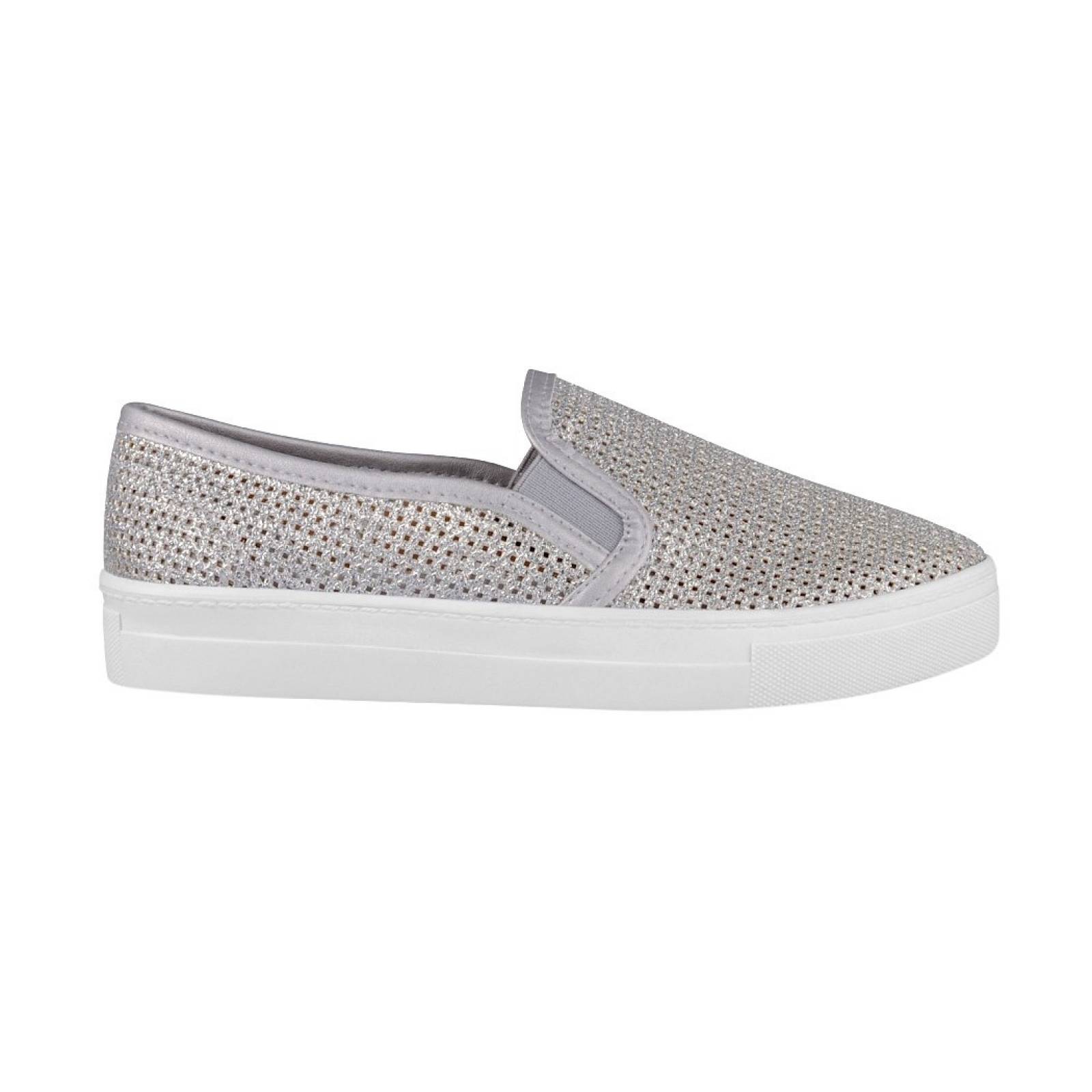 TENIS MISS PINK 150704 23-26 GLITTER PLATA