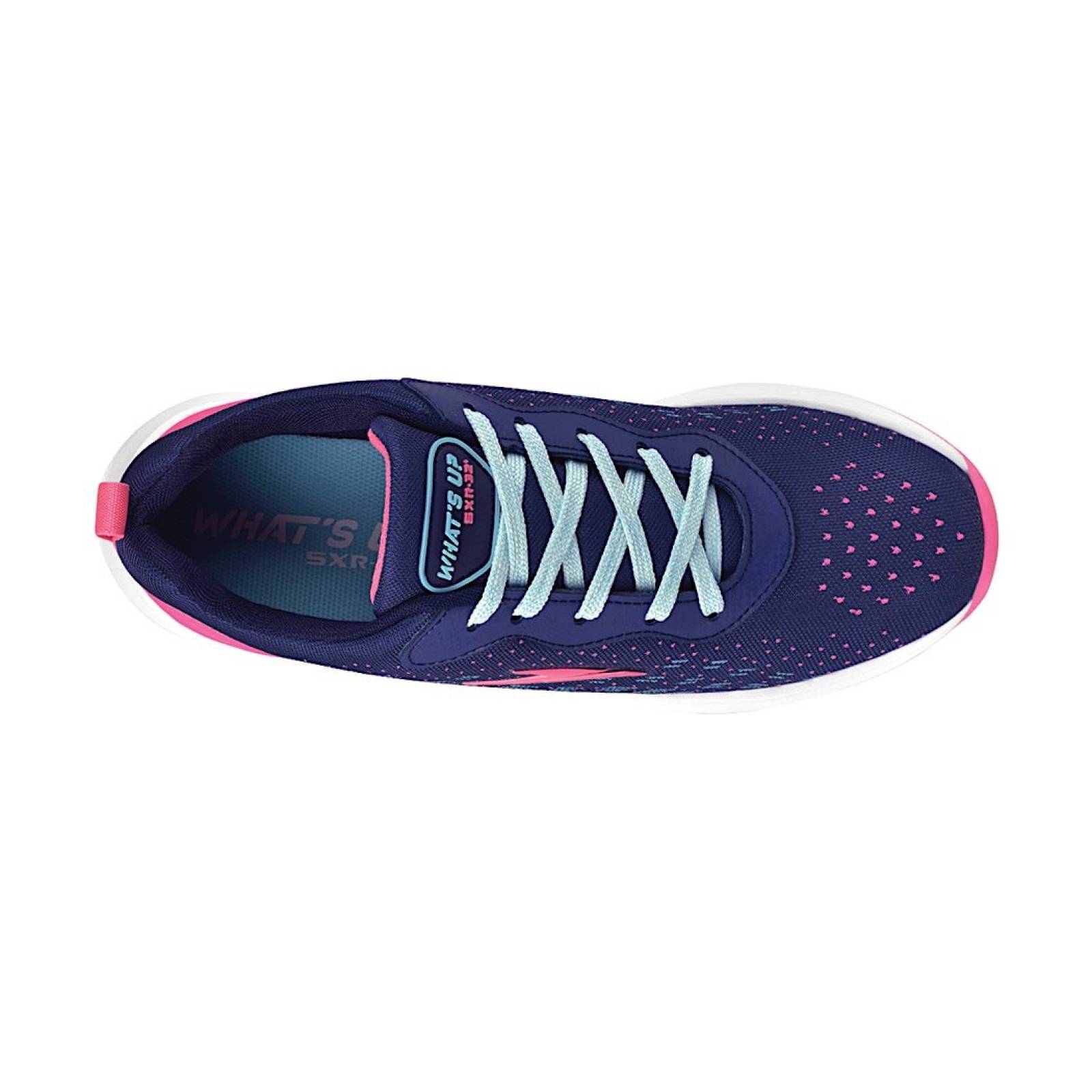 TENIS CASUALES PARA DAMA WHAT´S UP SXR-32 300-272 TEX AZUL