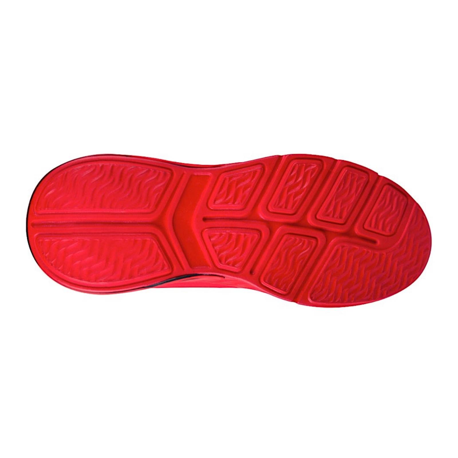 TENIS WHAT´S UP HOMBRE 325020 TEXTIL ROJO