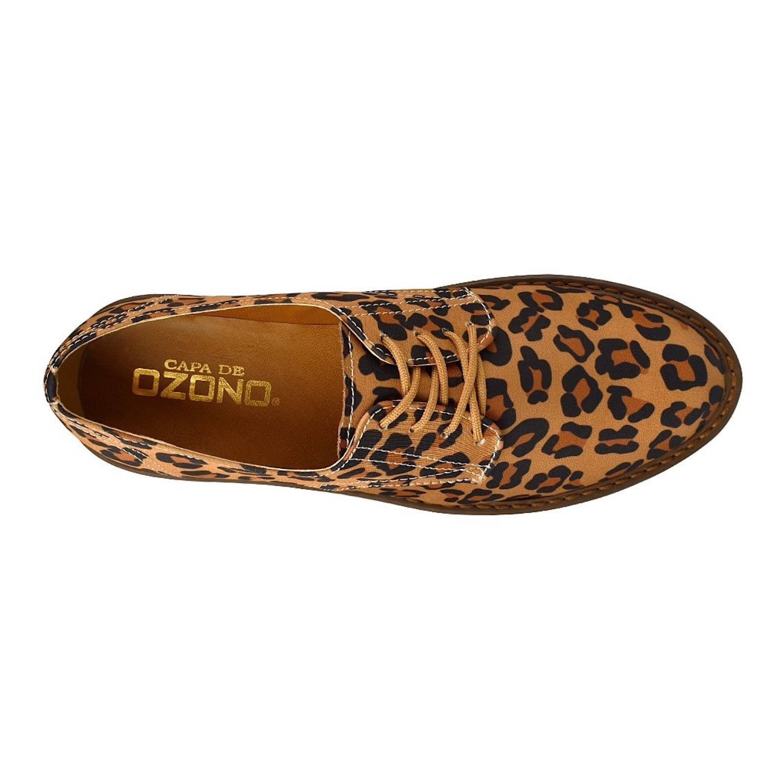 ZAPATOS CASUALES PARA DAMA CAPA DE OZONO 408506-2 CAMEL
