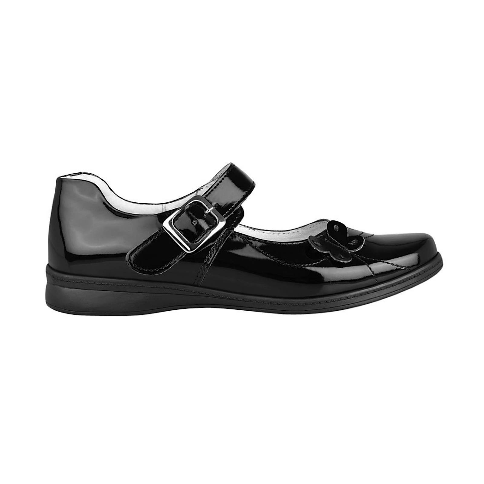 ZAPATOS STYLO 1148 2-4 CHAROL NEGRO