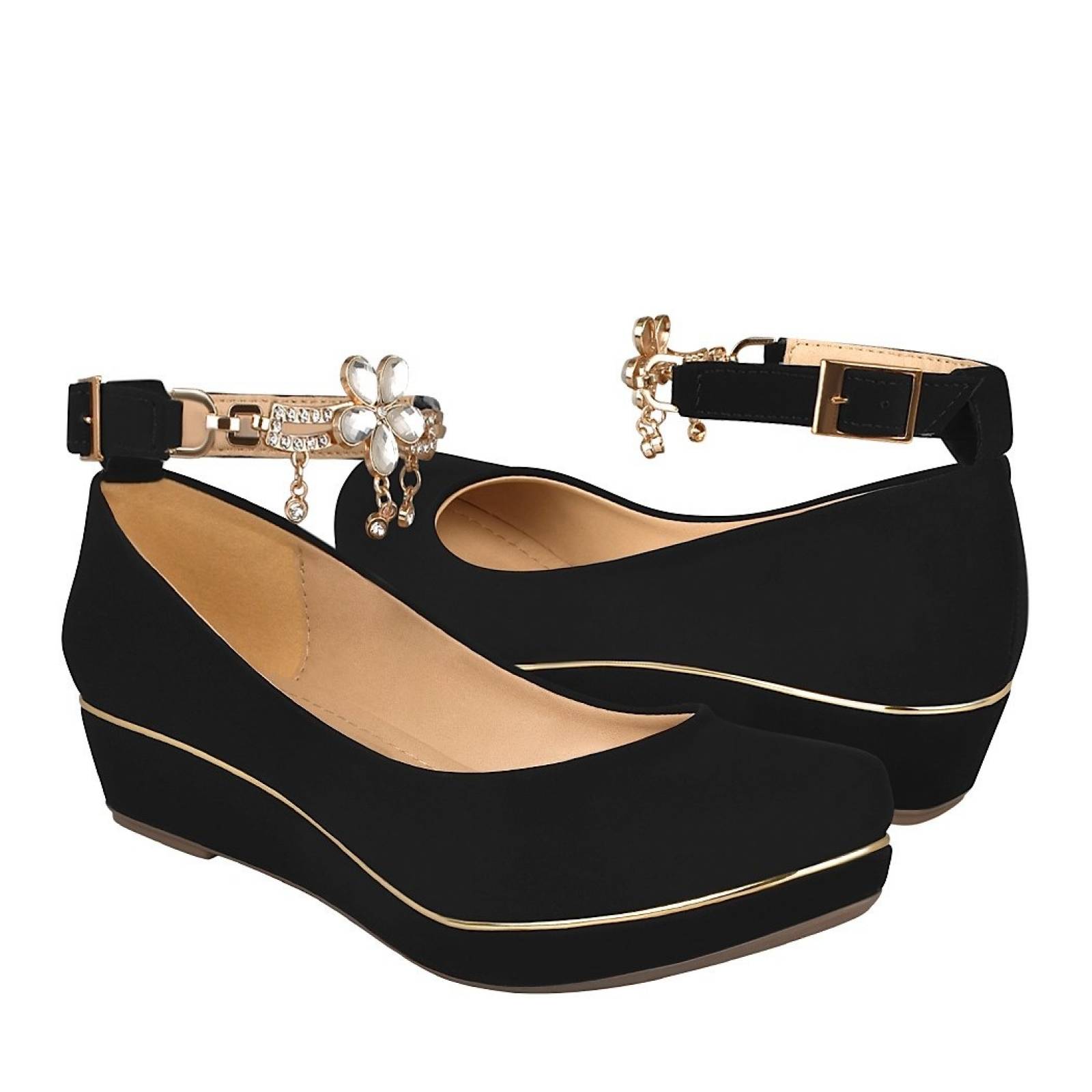 ZAPATOS CASUALES PARA DAMA STYLO 11494 NEGRO