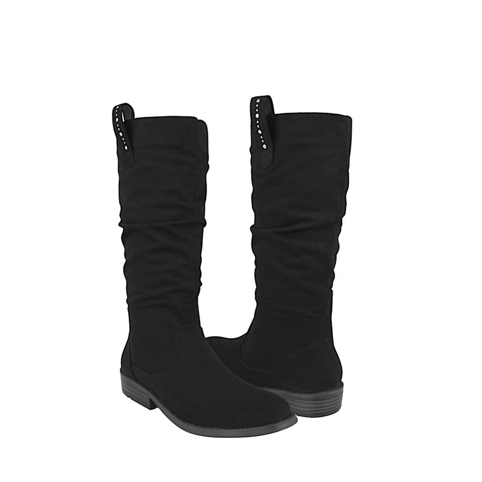 BOTAS DAMA TROPICANA 80047 SUEDE NEGRO