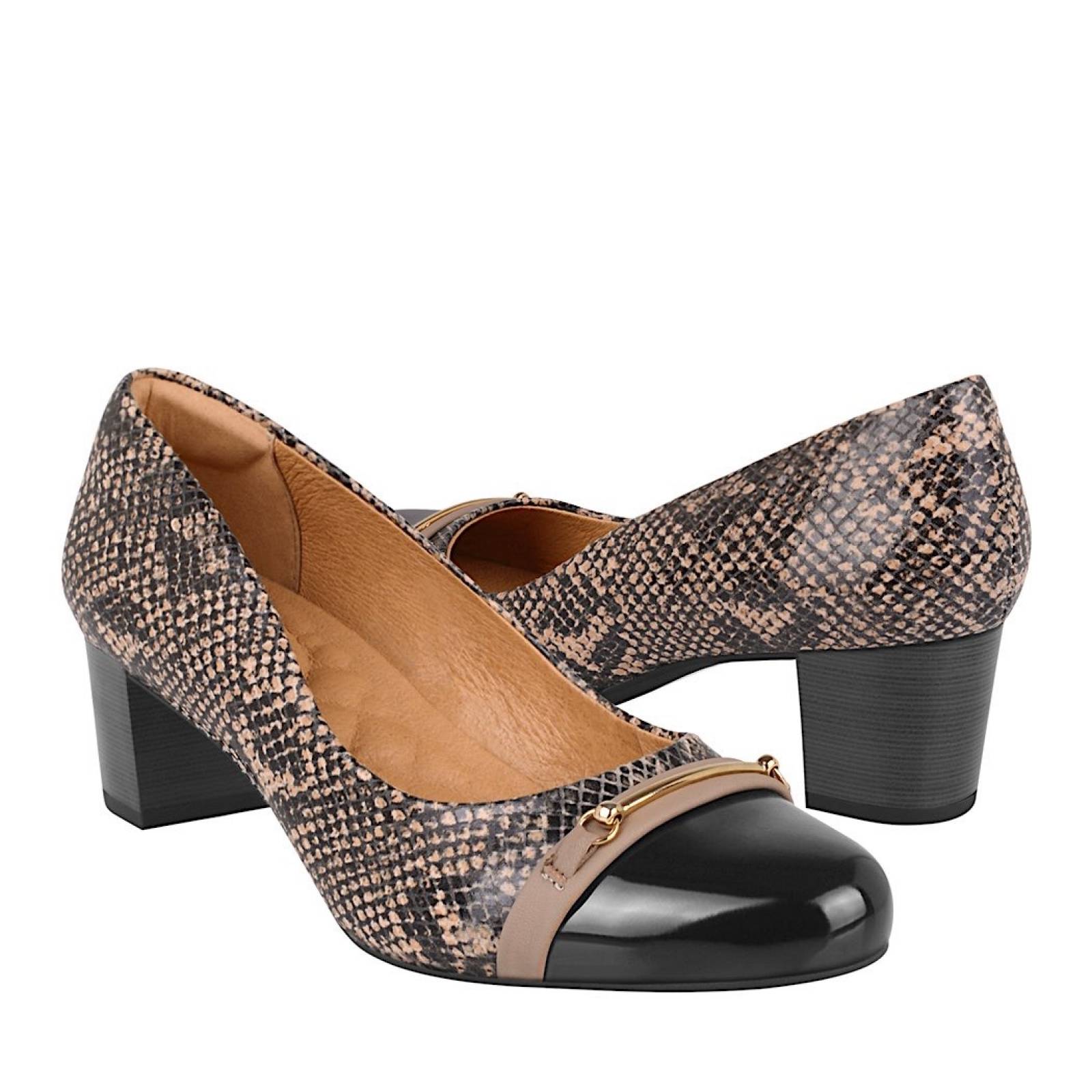 TACONES DAMA FLEXI 47413 SIMIPIEL BEIGE